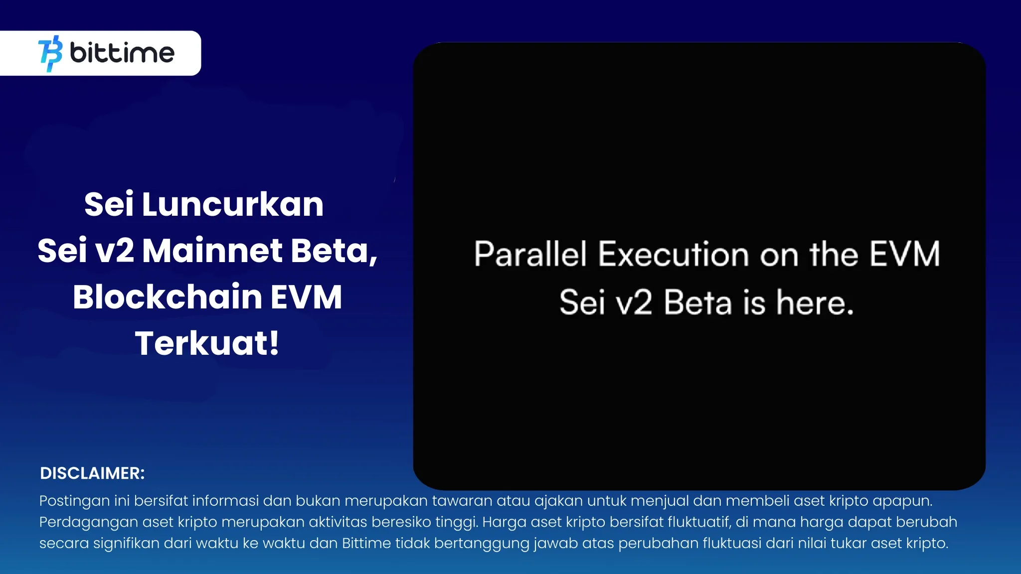Sei Luncurkan Sei v2 Mainnet Beta, Blockchain EVM Terkuat!