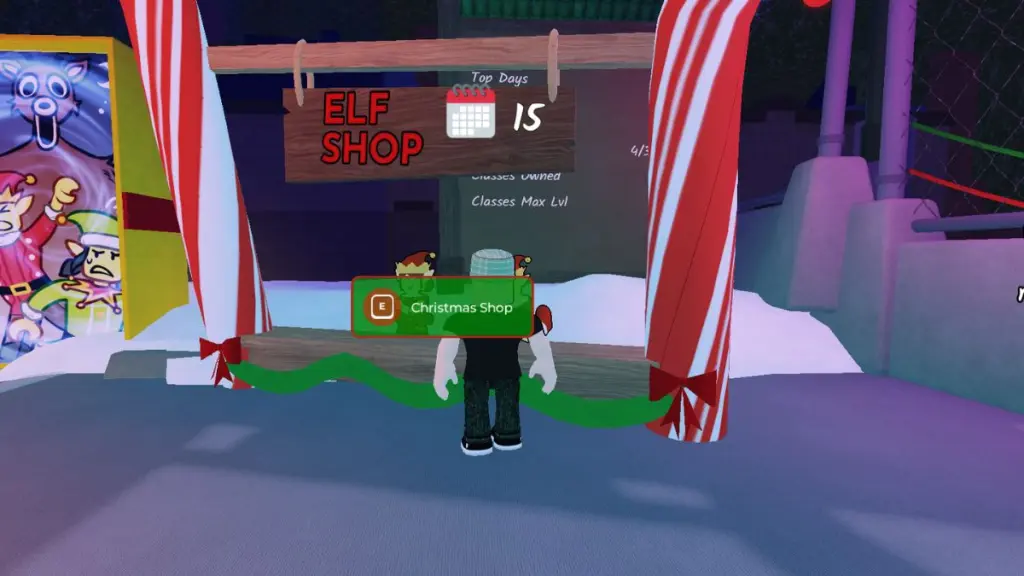 Semua Item di Christmas Elf Shop di 99 Nights in the Forest