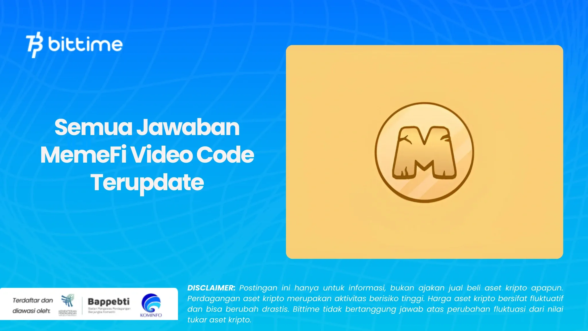 Semua Jawaban MemeFi Video Code Terupdate