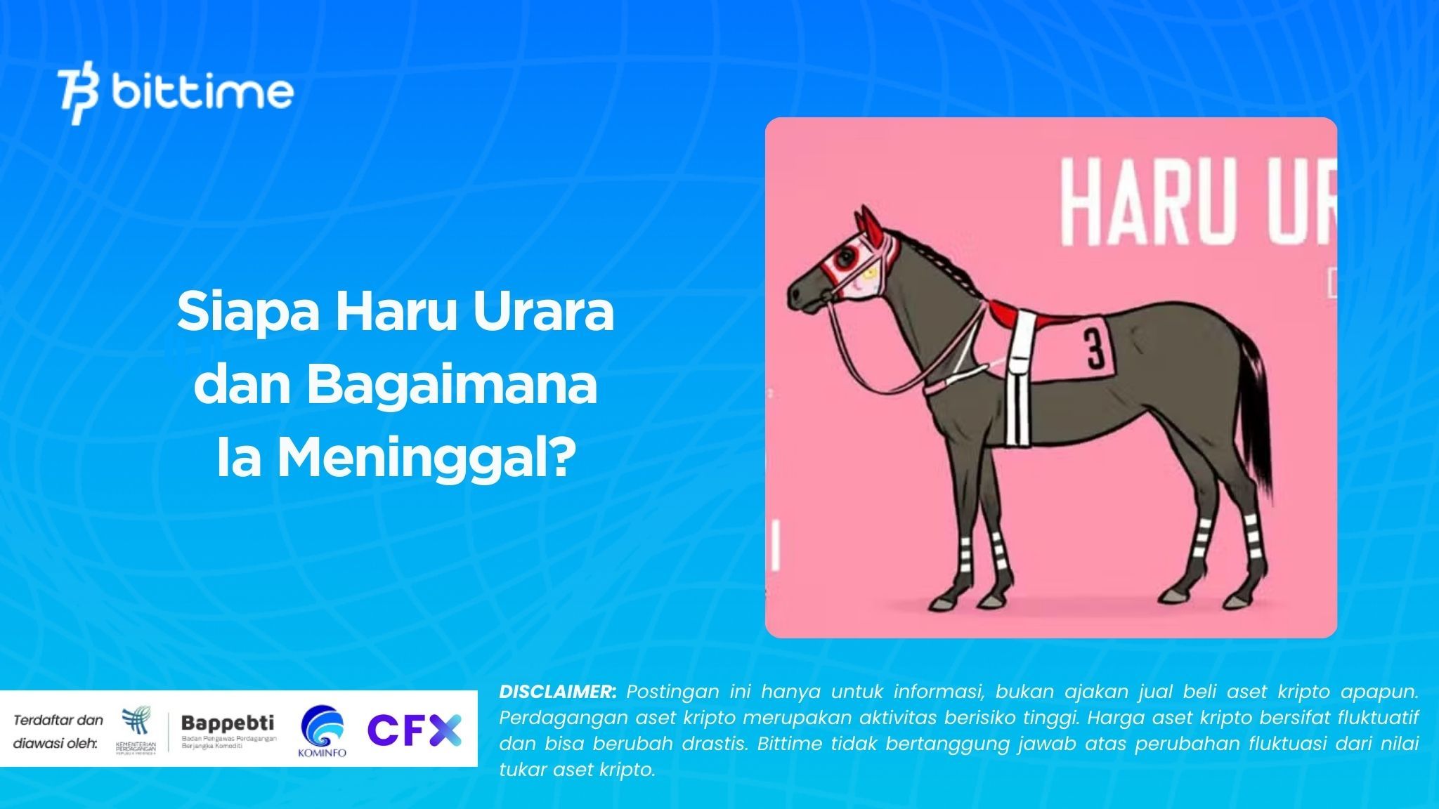 Siapa Haru Urara dan Bagaimana Ia Meninggal