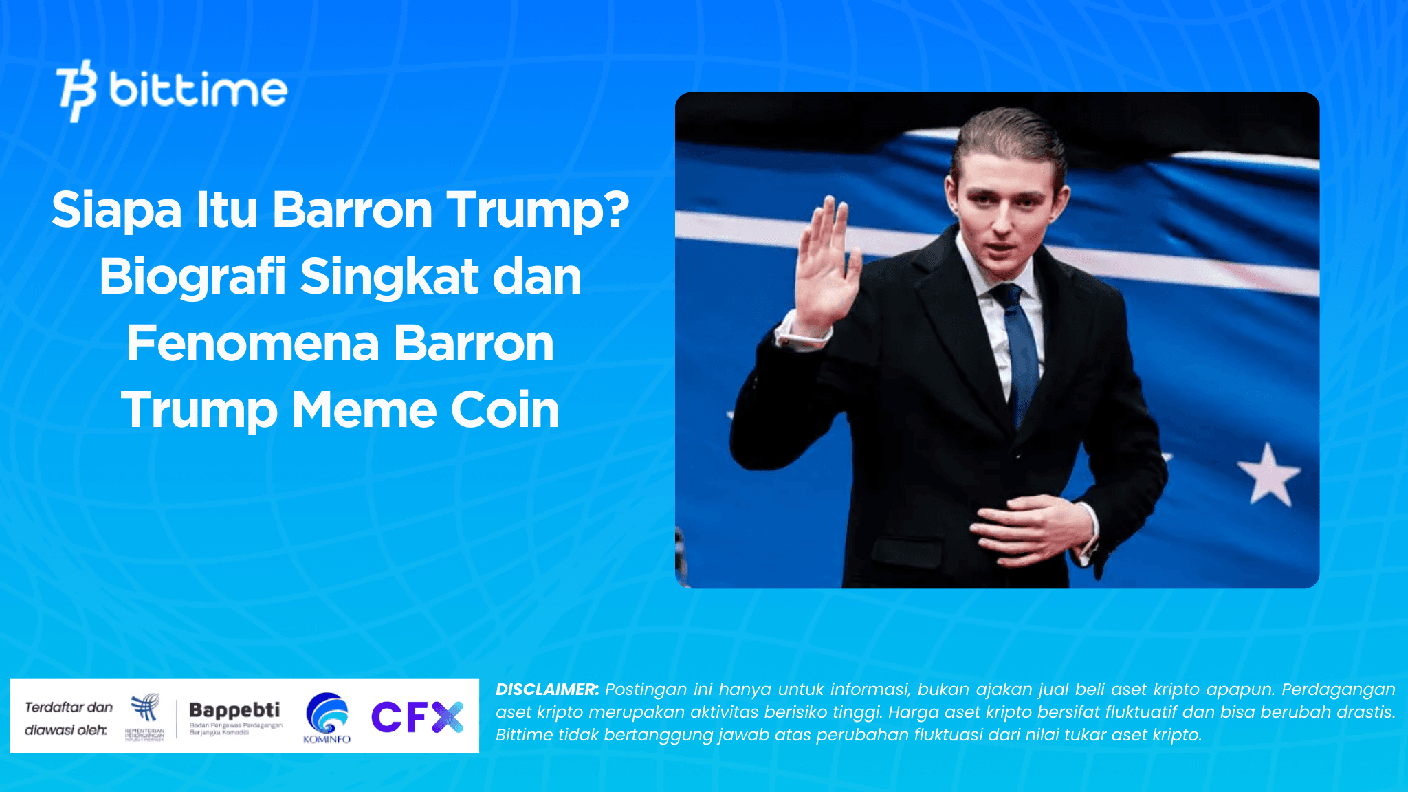 Siapa Itu Barron Trump? Biografi Singkat dan Fenomena Barron Trump Meme Coin