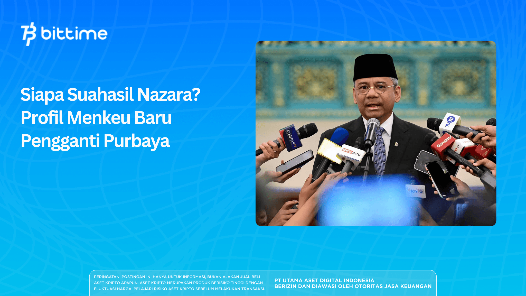 Siapa Suahasil Nazara? Profil Menkeu Baru Pengganti Purbaya