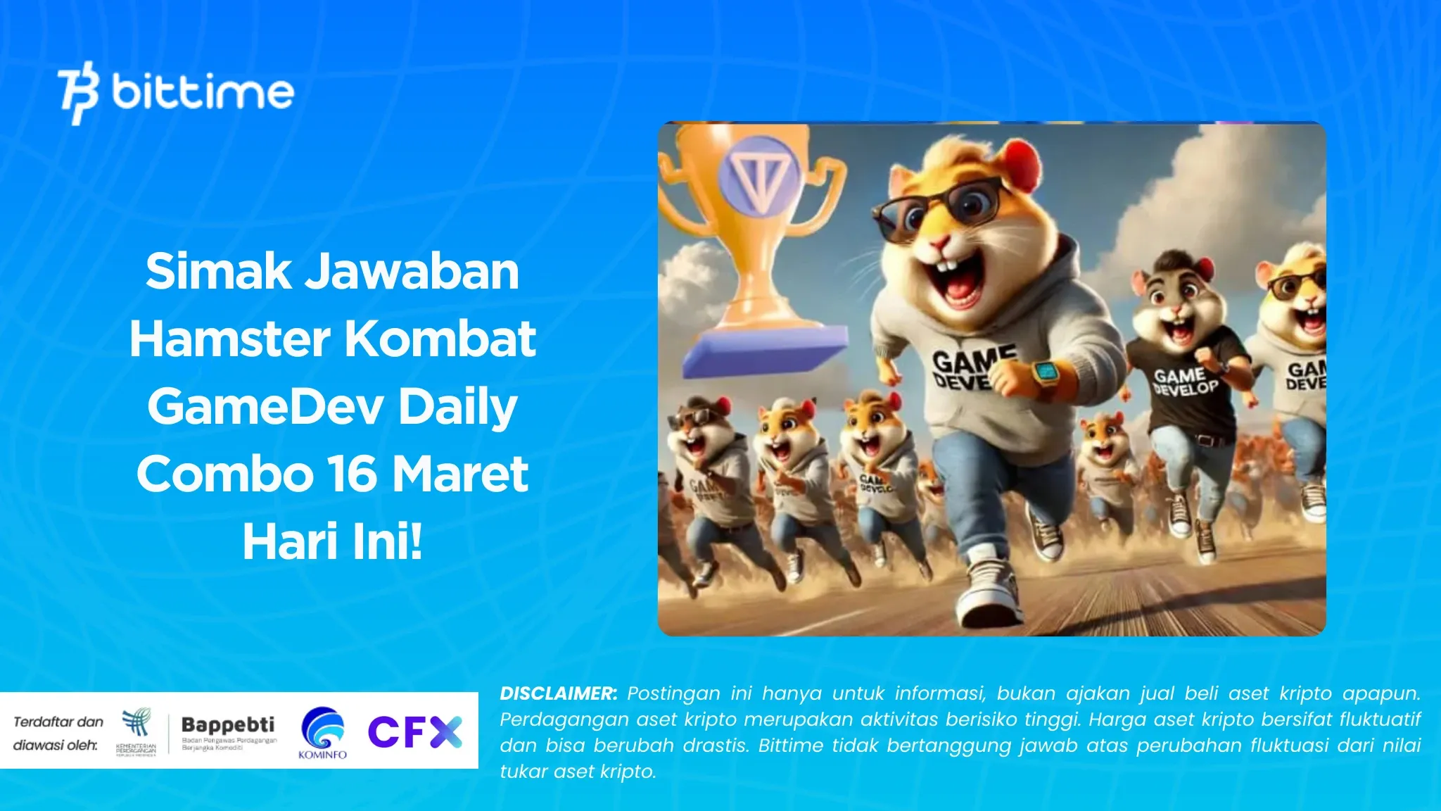 Simak Jawaban Hamster Kombat GameDev Daily Combo 16 Maret Hari Ini!.webp