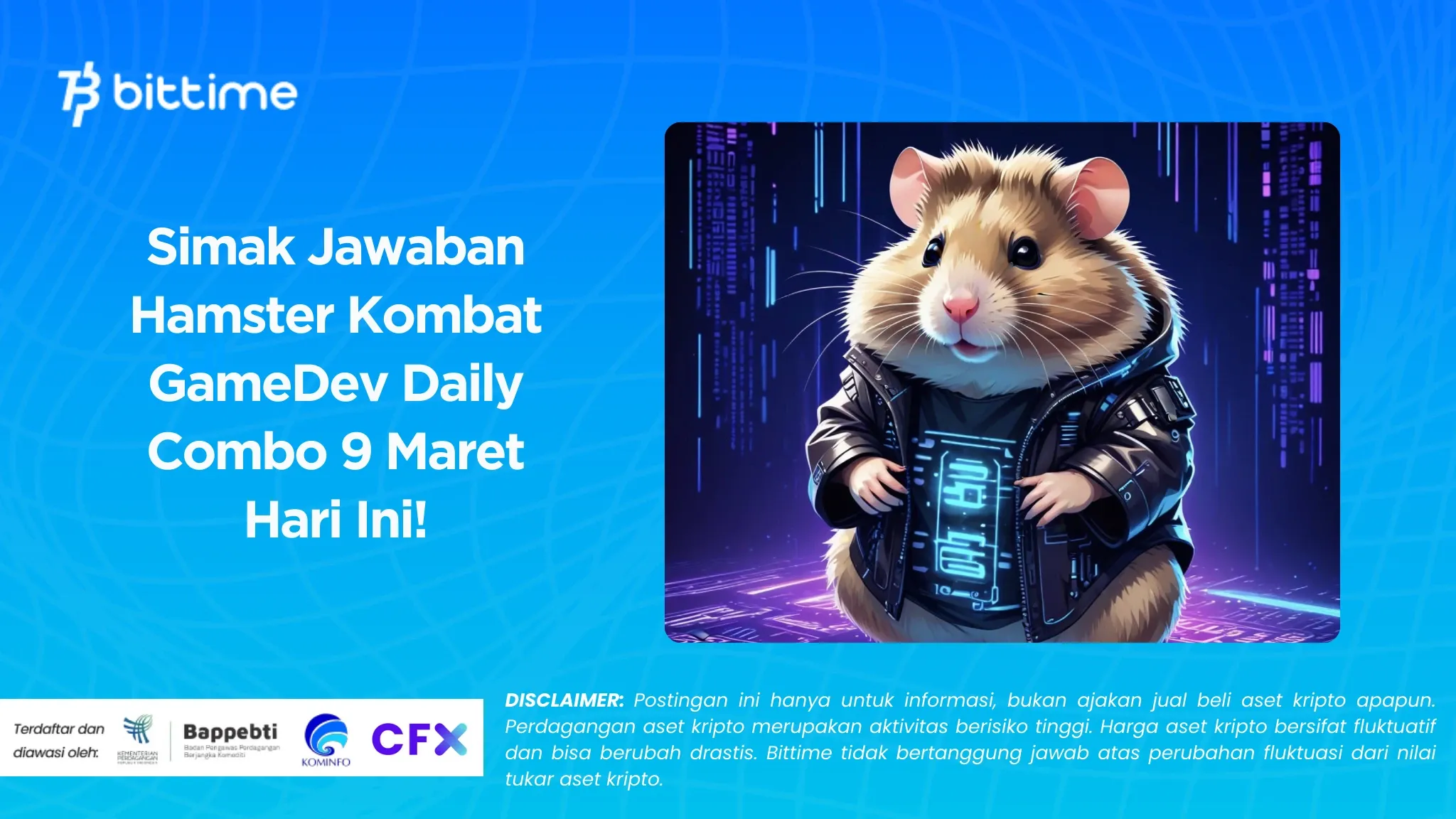 Simak Jawaban Hamster Kombat GameDev Daily Combo 9 Maret Hari Ini!.webp