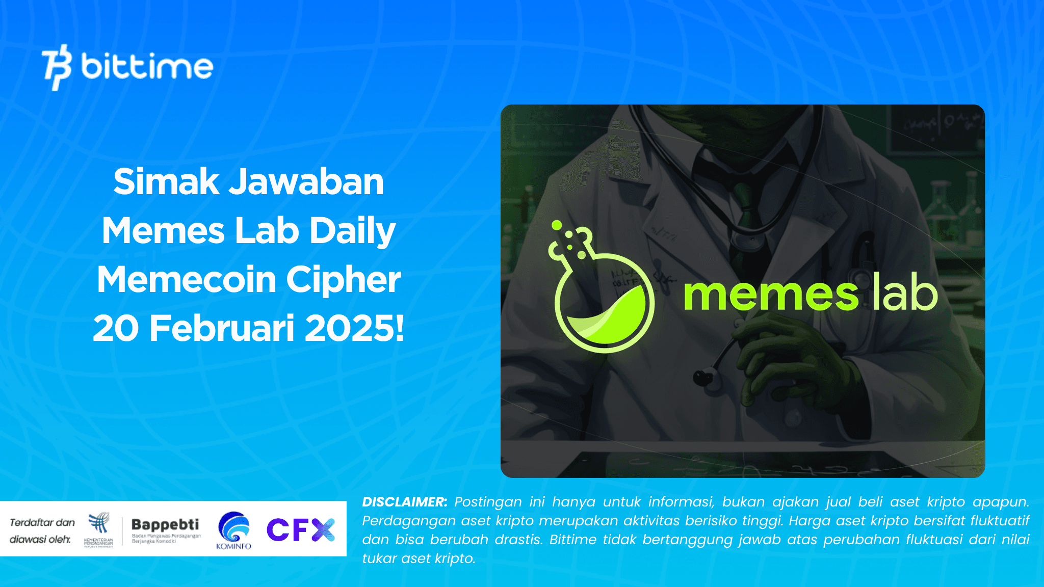 Simak Jawaban Memes Lab Daily Memecoin Cipher 20 Februari 2025!.png