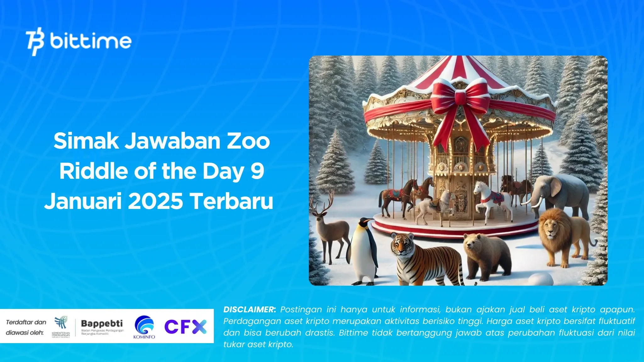 Simak Jawaban Zoo Riddle of the Day 9 Januari 2025 Terbaru 