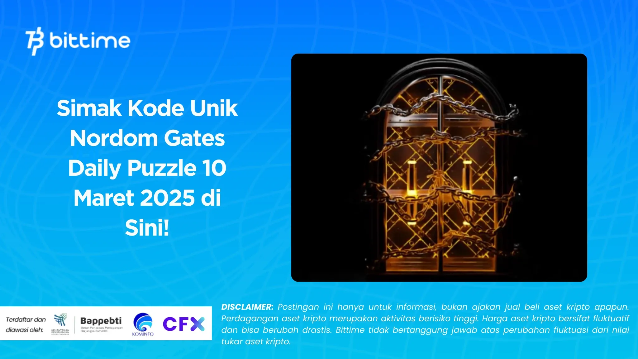 Simak Kode Unik Nordom Gates Daily Puzzle 10 Maret 2025 di Sini!.webp