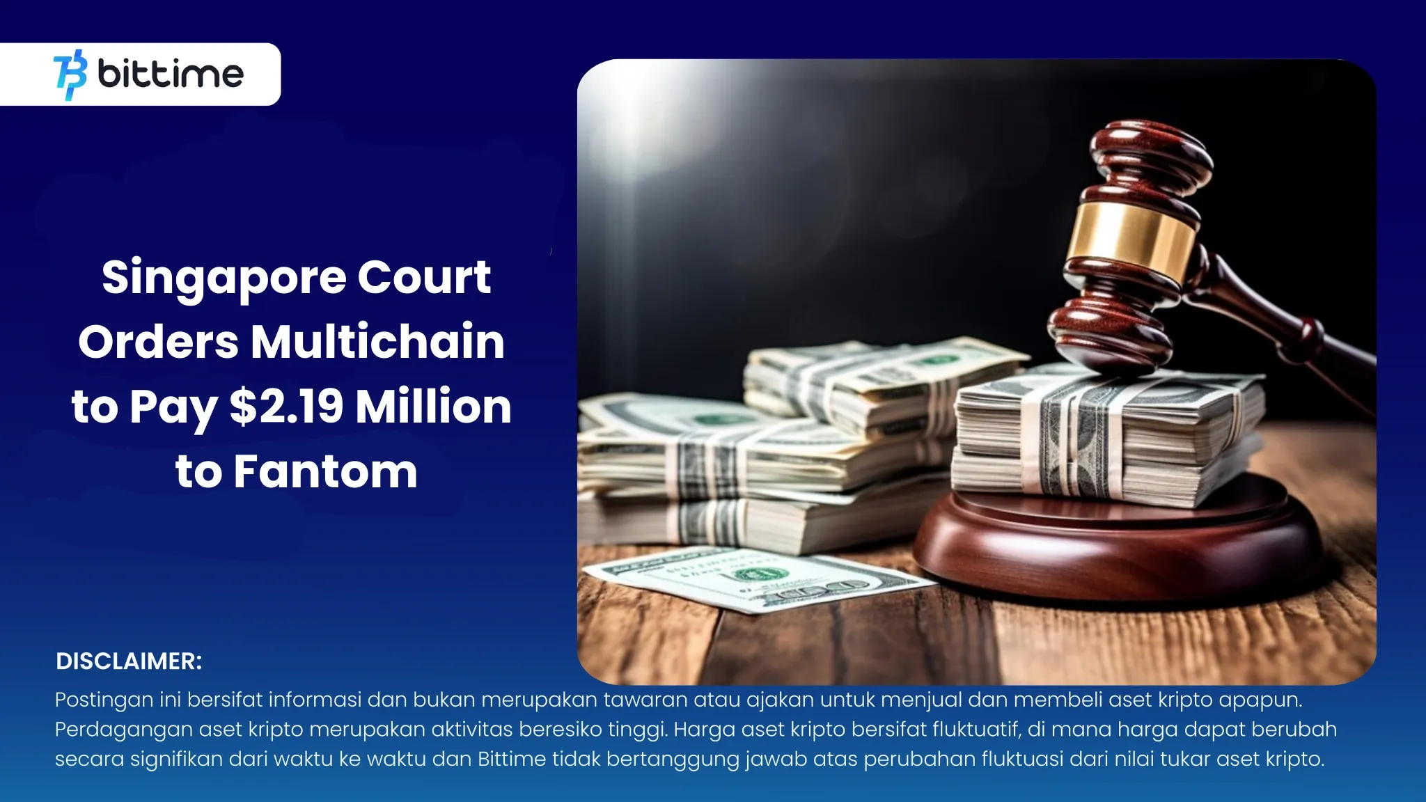 Singapore Court Orders Multichain to Pay $2.19 Million to Fantom