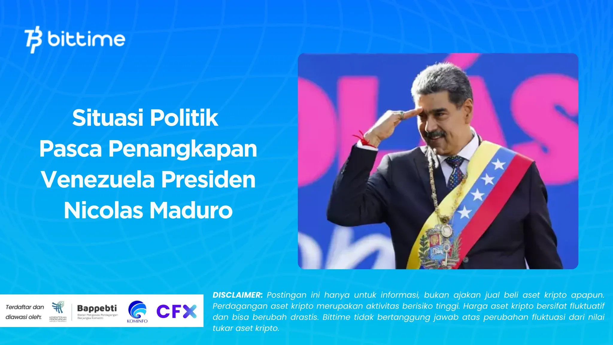 Situasi Politik Pasca Penangkapan Presiden Venezuela Nicolas Maduro