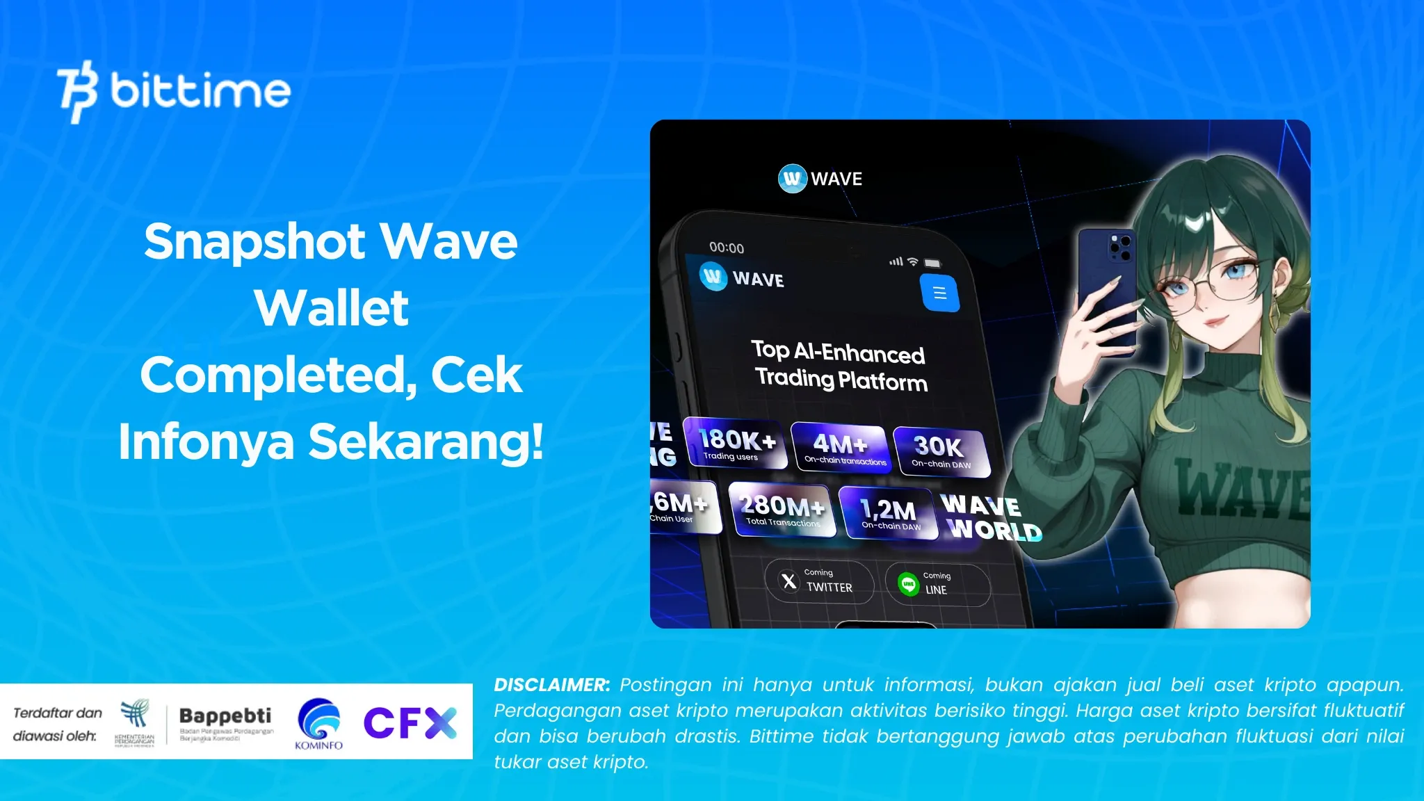Snapshot Wave Wallet Completed, Cek Infonya Sekarang!