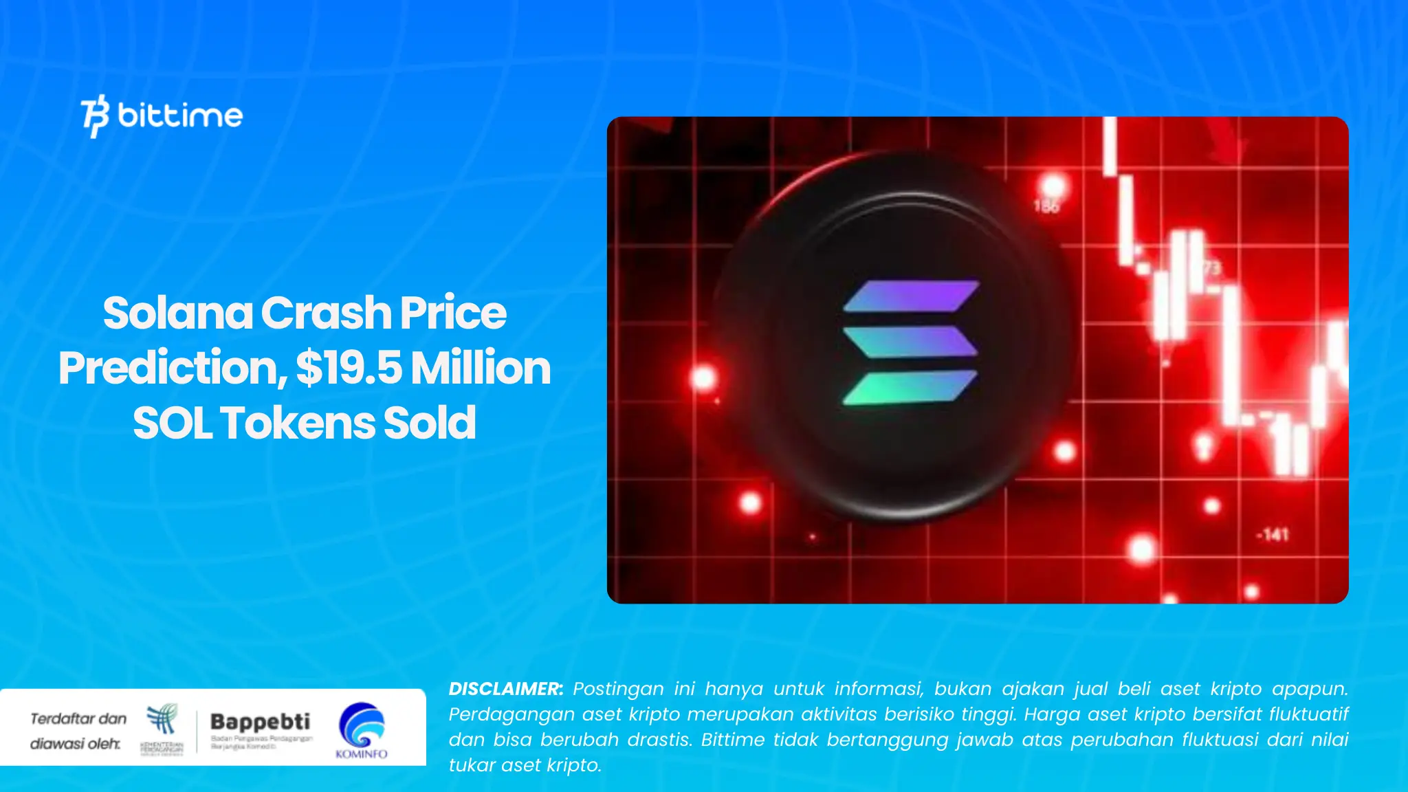 Solana Crash Price Prediction, $19.5 Million SOL Tokens Sold