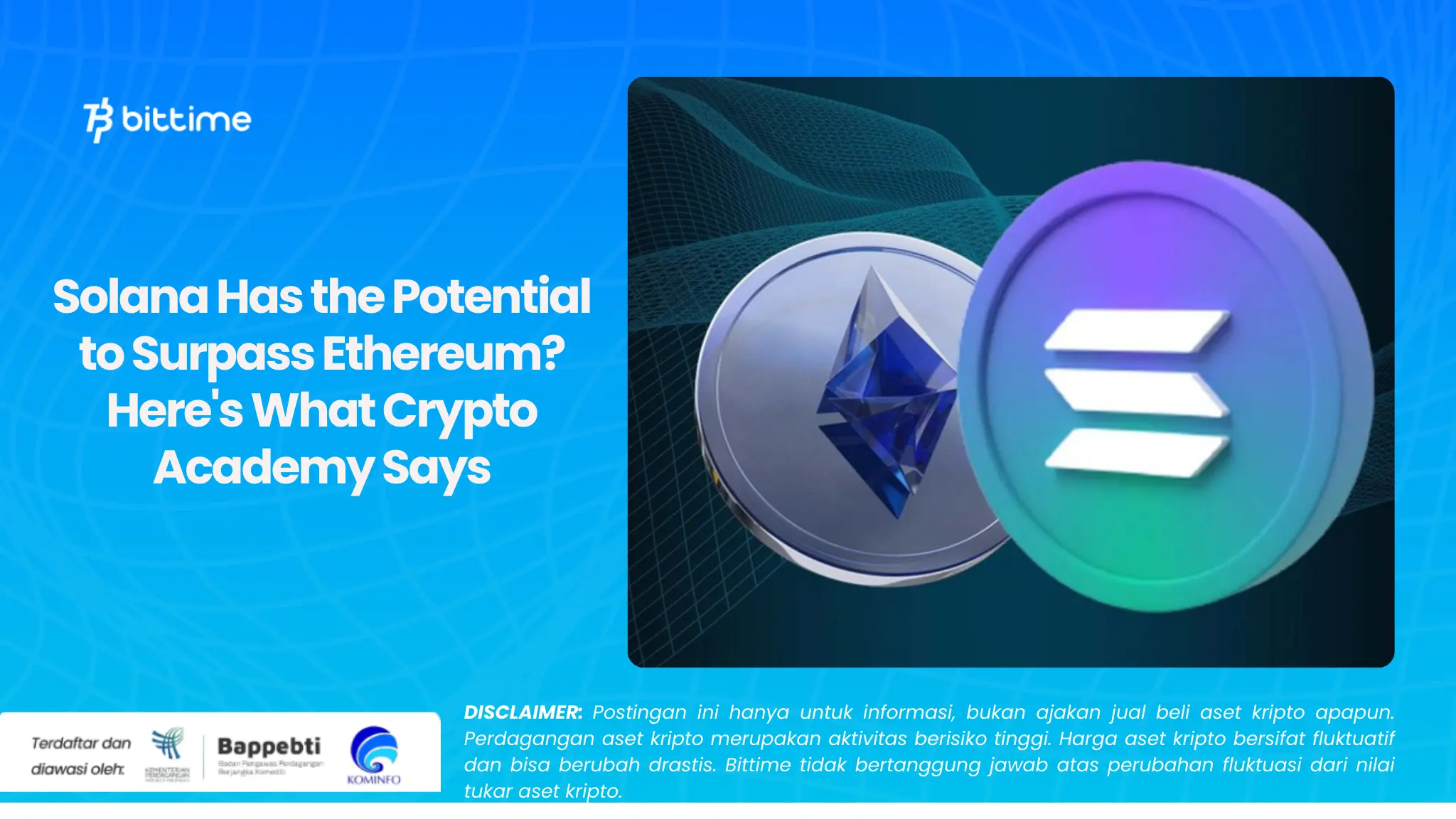 Solana Has the Potential to Surpass Ethereum? Here's What Crypto Academy Says