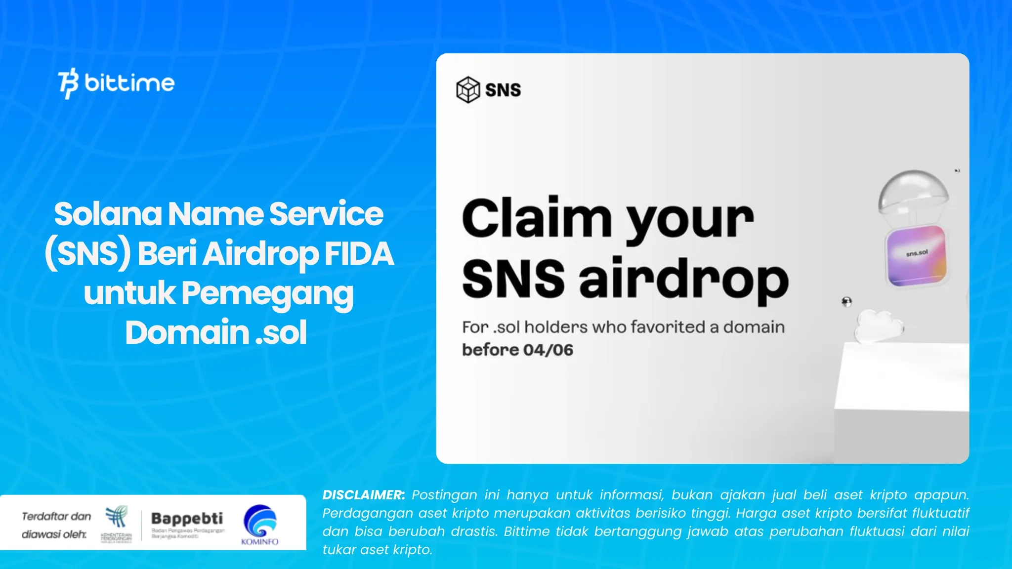 Solana Name Service (SNS) Beri Airdrop FIDA.webp