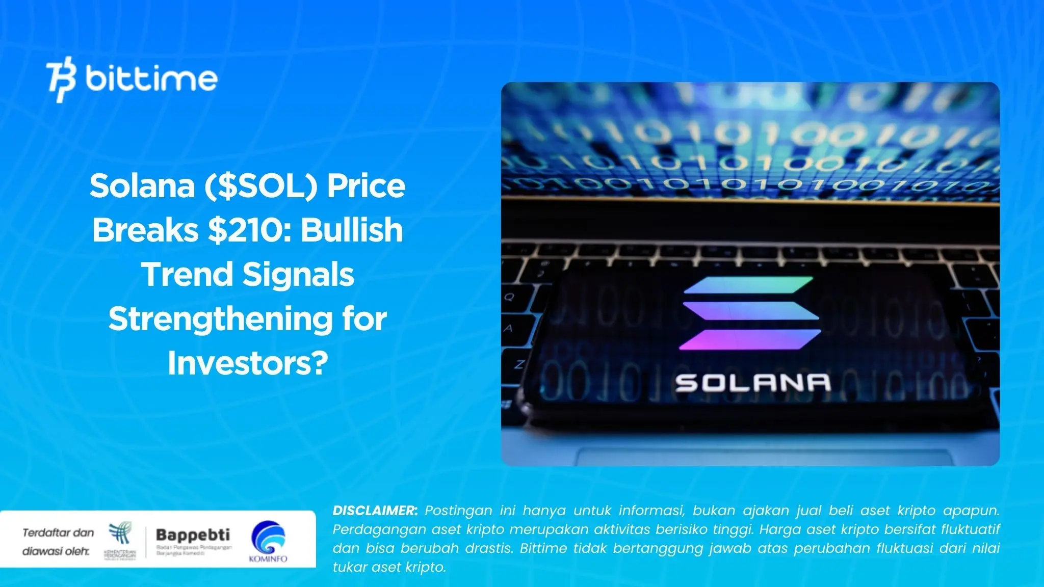 Solana ($SOL) Price Breaks $210 Bullish Trend Signals Strengthening for Investors.webp