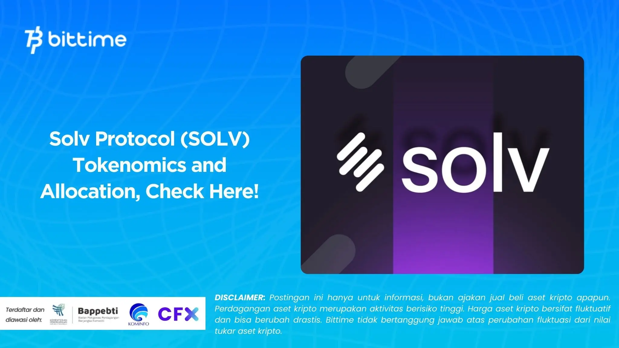 Solv Protocol (SOLV) Tokenomics and Allocation, Check Here!.webp