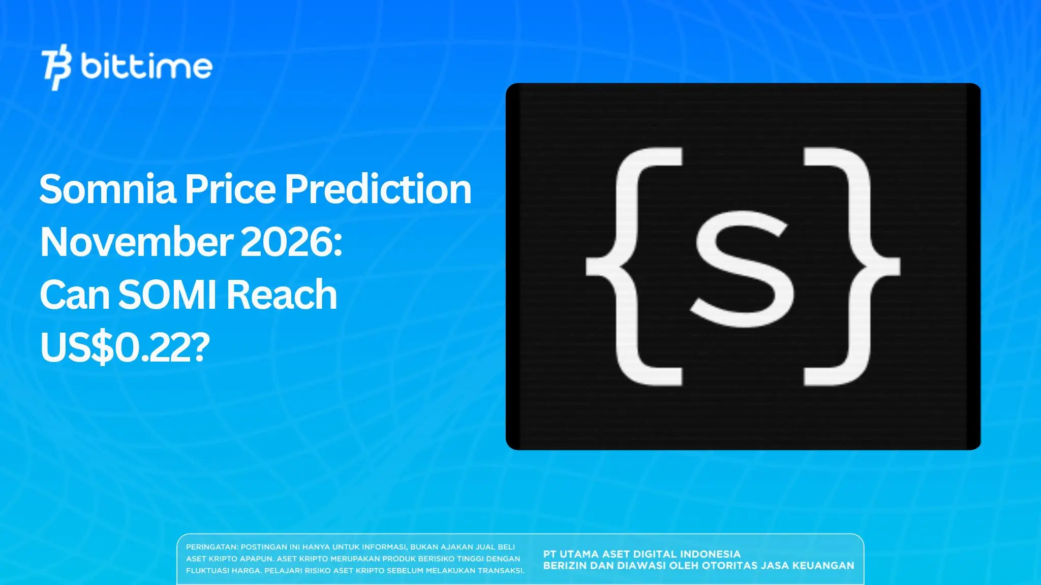 Somnia Price Prediction November 2026: Can SOMI Reach US$0.22?