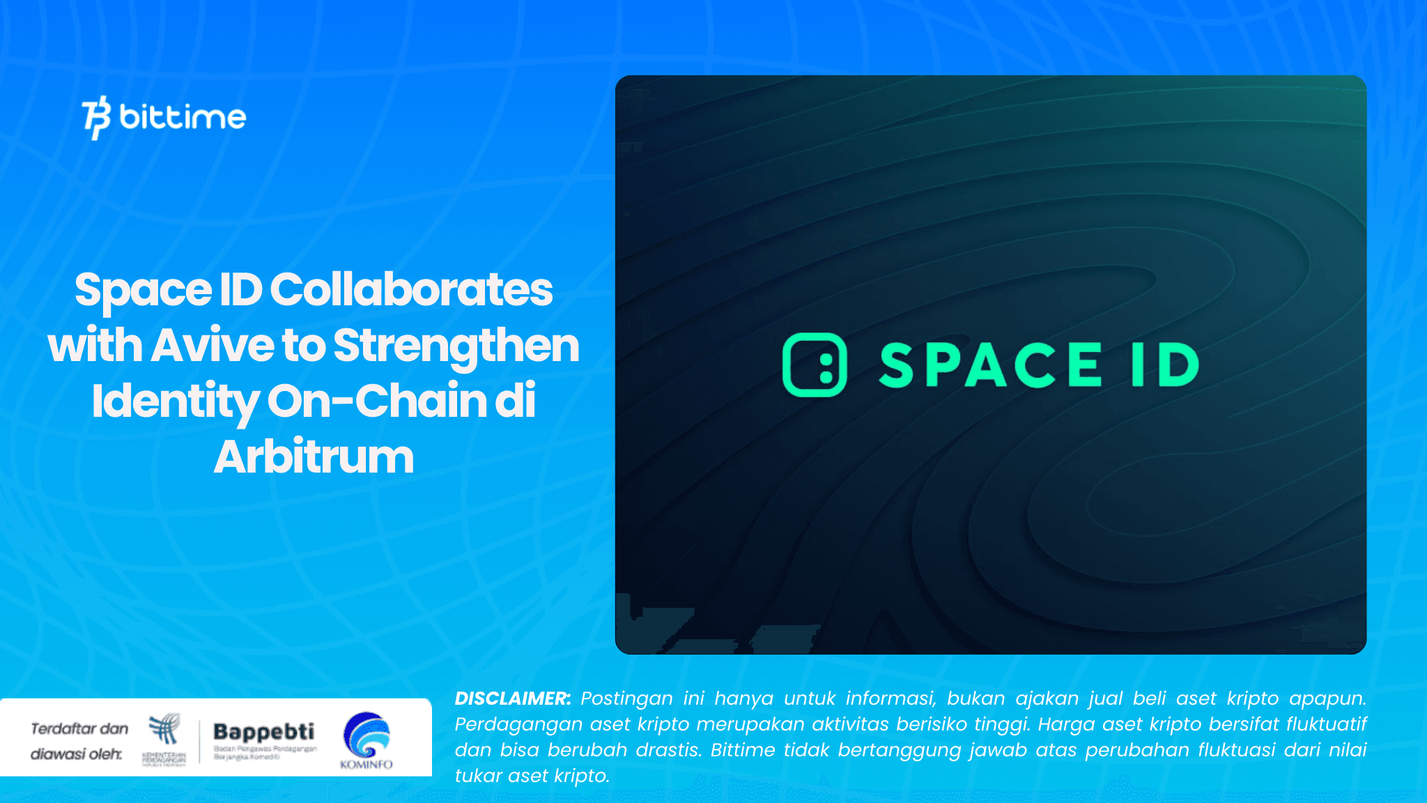 Space ID Collaborates with Avive to Strengthen Identity On-Chain di Arbitrum