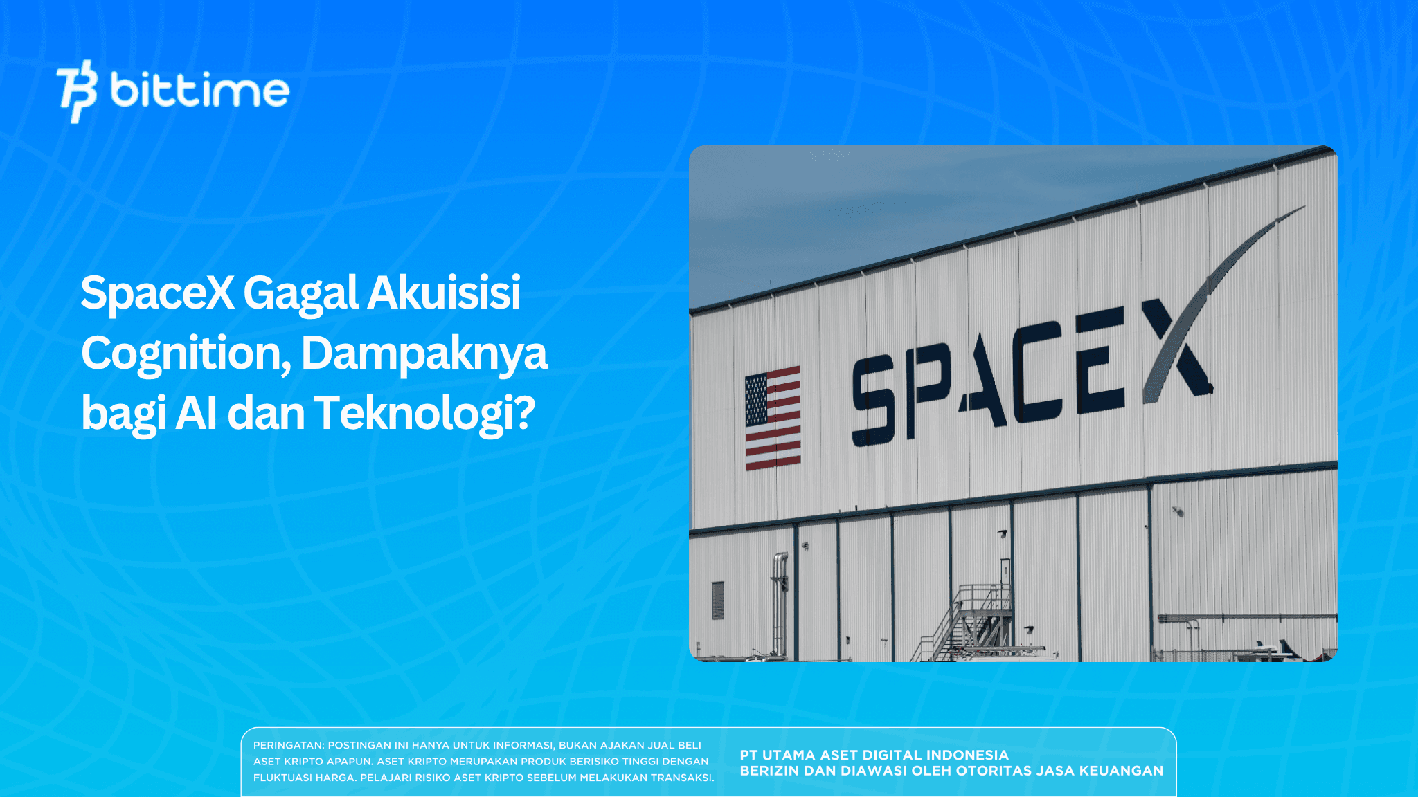 SpaceX Gagal Akuisisi Cognition, Dampaknya bagi AI dan Teknologi?
