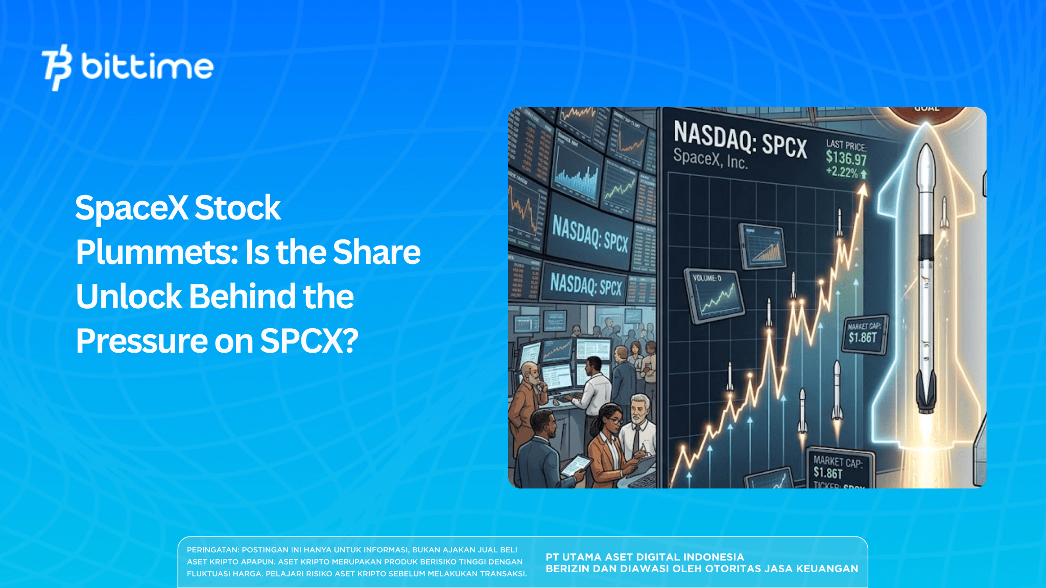 SpaceX Stock Plummets: Is the Share Unlock Behind the Pressure on SPCX?