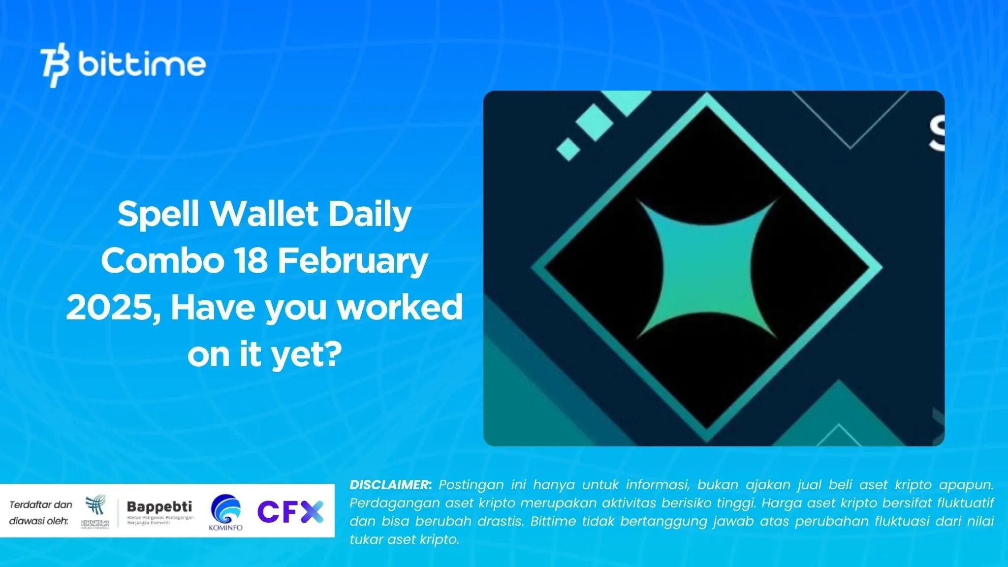 Spell Wallet Daily Combo 18 February 2025, Have you worked on it yet