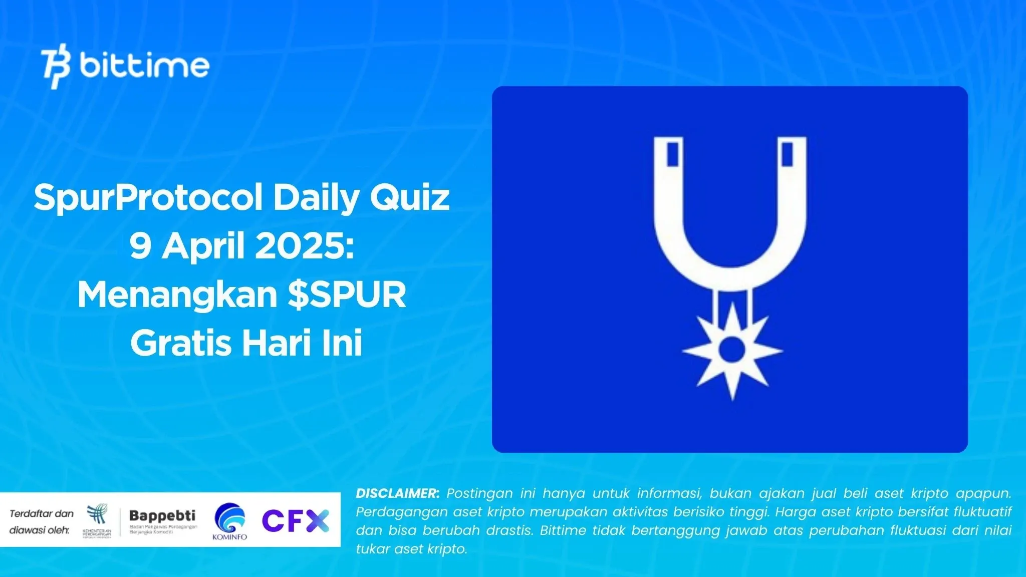 SpurProtocol Daily Quiz 9 April 2025 Menangkan $SPUR Gratis Hari Ini.webp