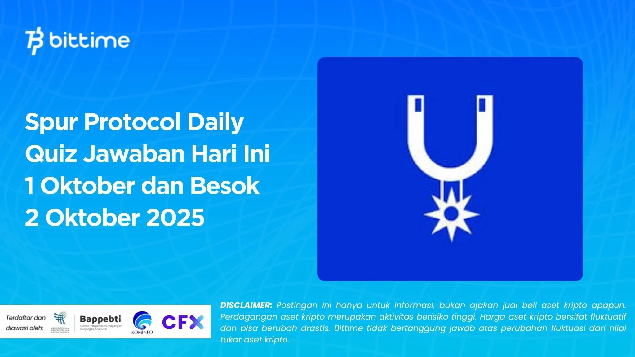 Spur Protocol Daily Quiz Jawaban Hari Ini 1 Oktober dan Besok 2 Oktober 2025