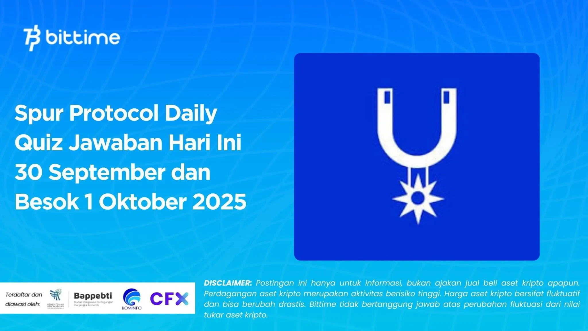 Spur Protocol Daily Quiz Jawaban Hari Ini 30 September dan Besok 1 Oktober 2025