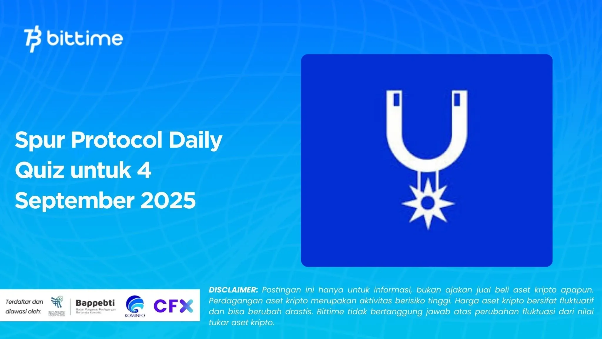 Spur Protocol Daily Quiz untuk 4 September 2025.webp