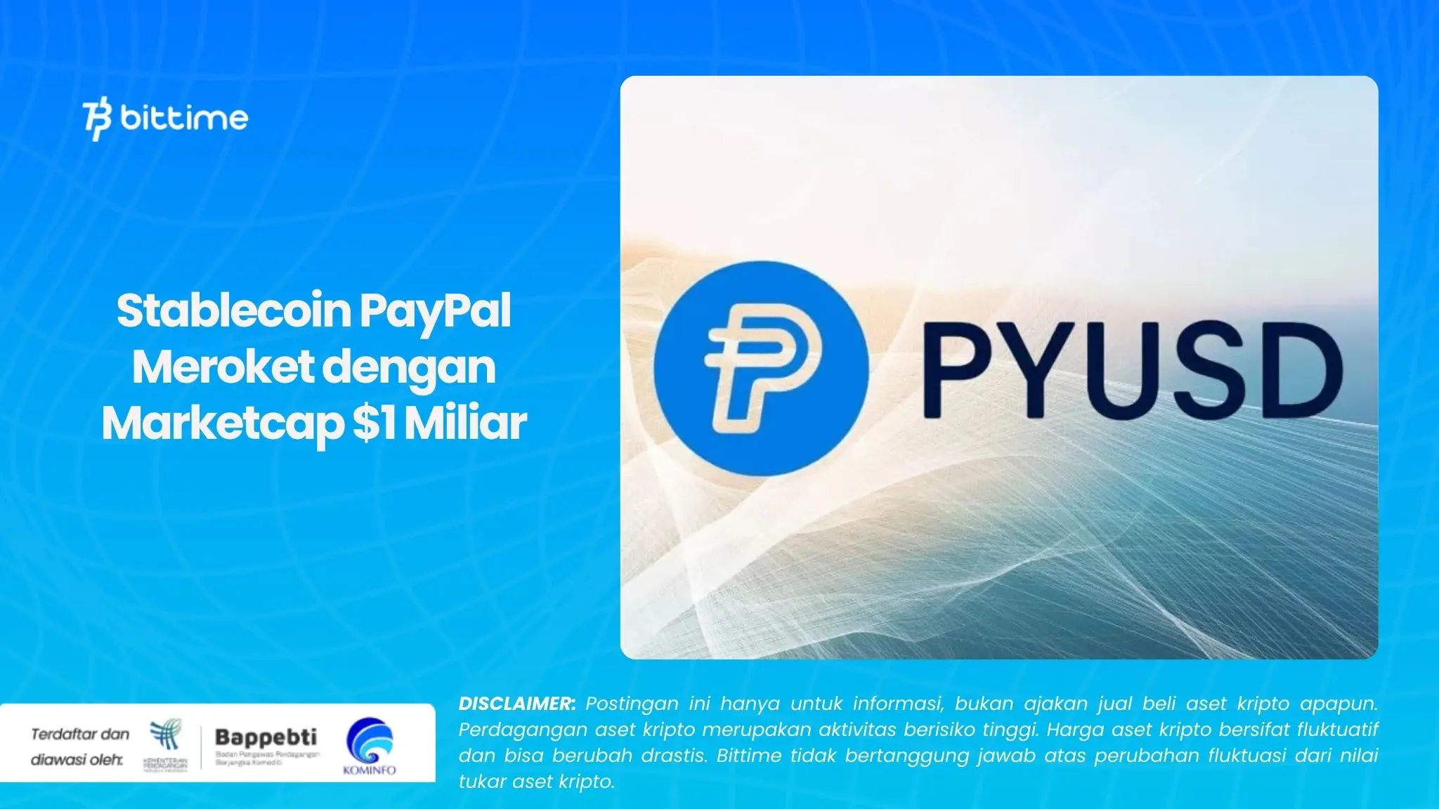 Stablecoin PayPal Meroket dengan Marketcap $1 Miliar.webp