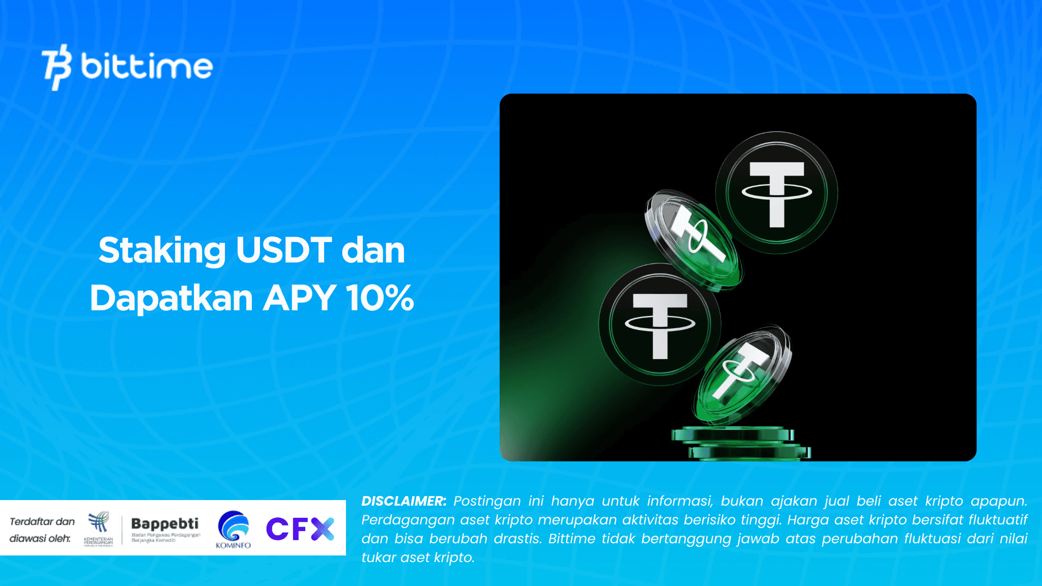 USDT Staking and Earn 10% APY