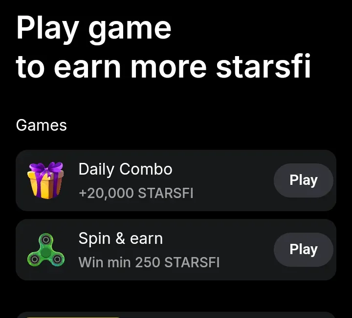 StarsFi Daily Combo 13 Januari 2025 starsfi.webp