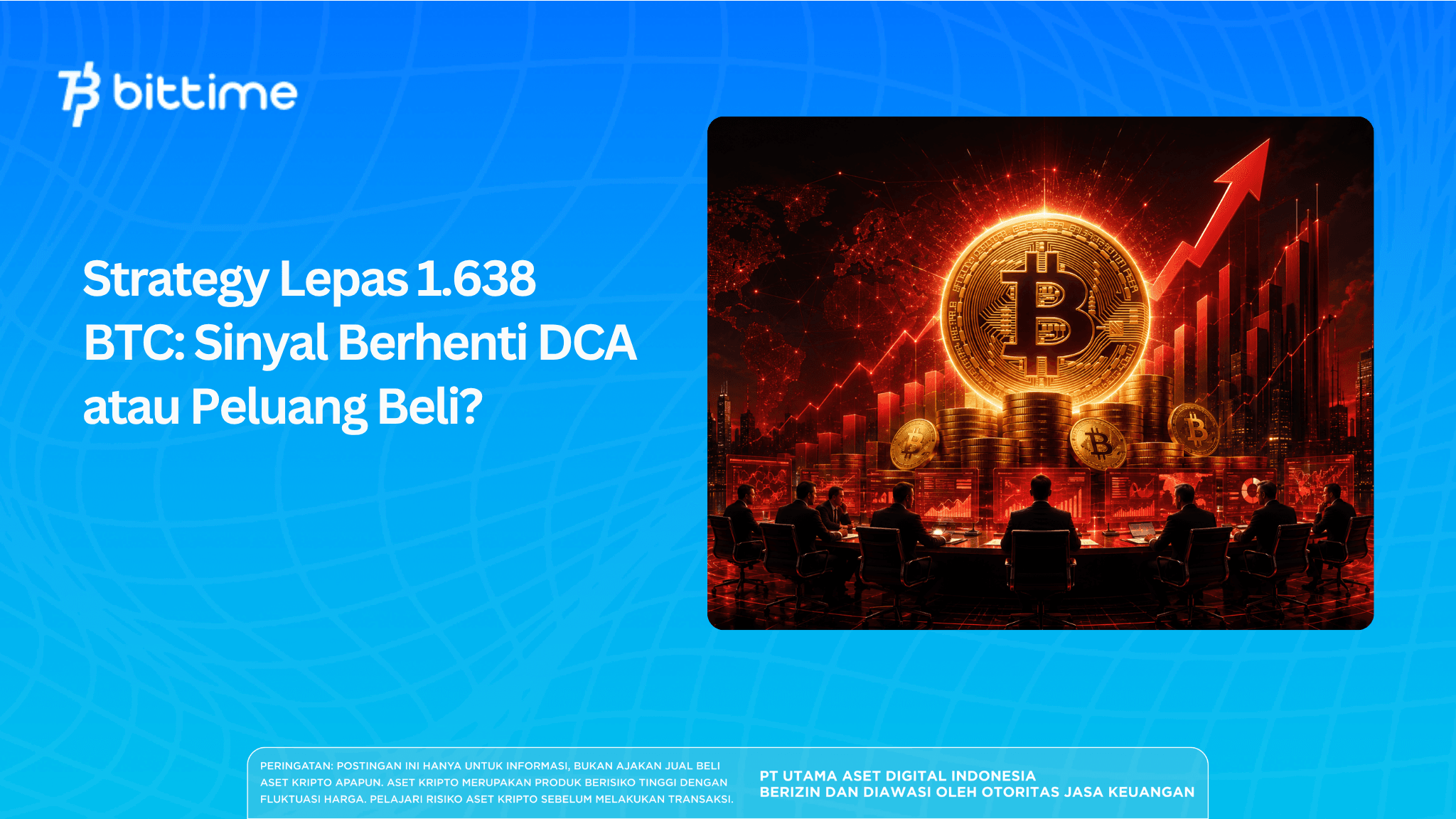 Strategy Lepas 1.638 BTC: Sinyal Berhenti DCA atau Peluang Beli?