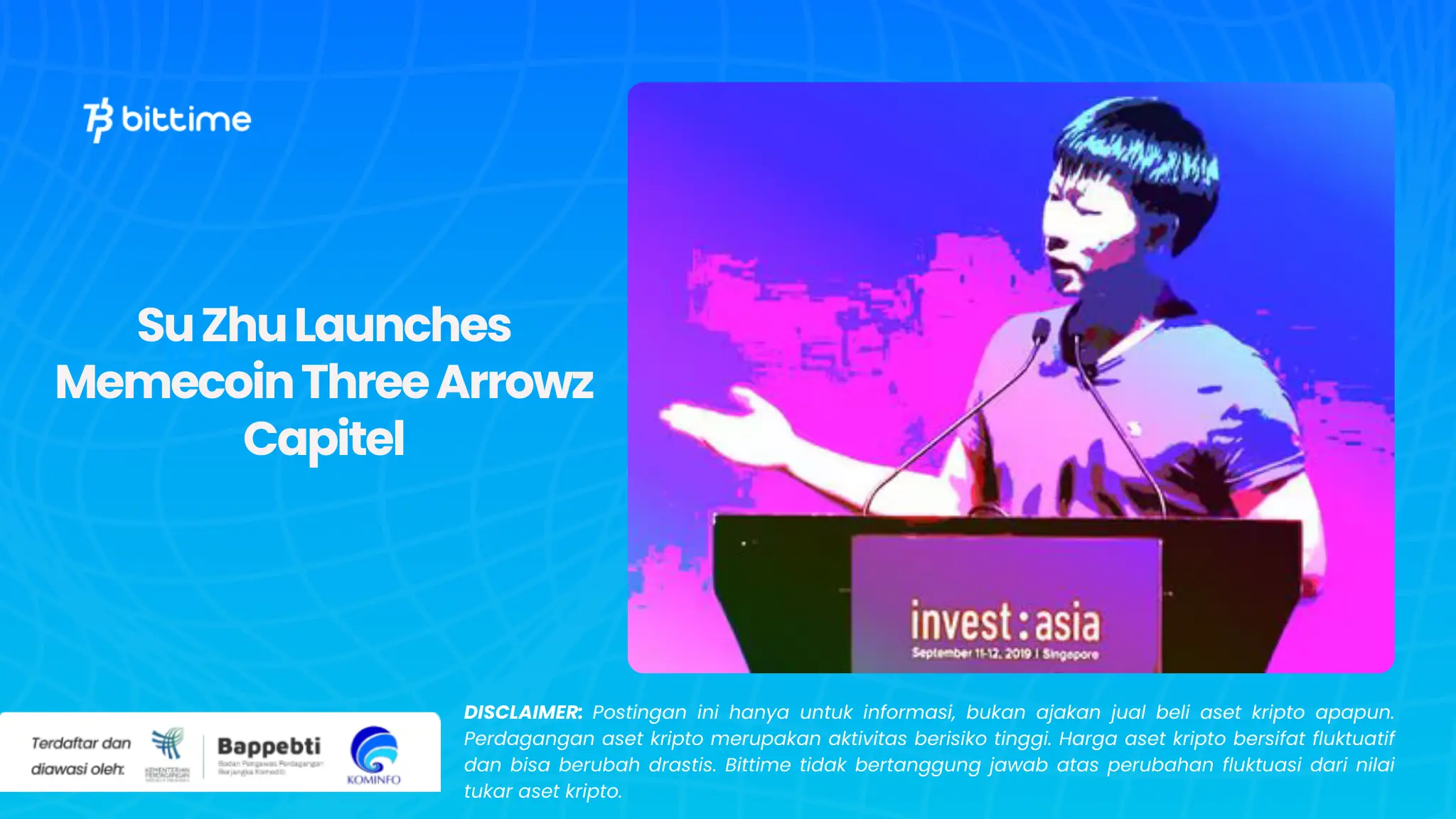 Su Zhu Launches Memecoin Three Arrowz Capitel