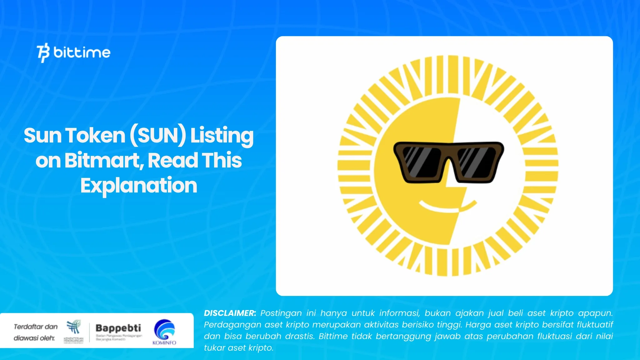 Sun Token (SUN) Listing di Bitmart, Simak Penjelasan Ini