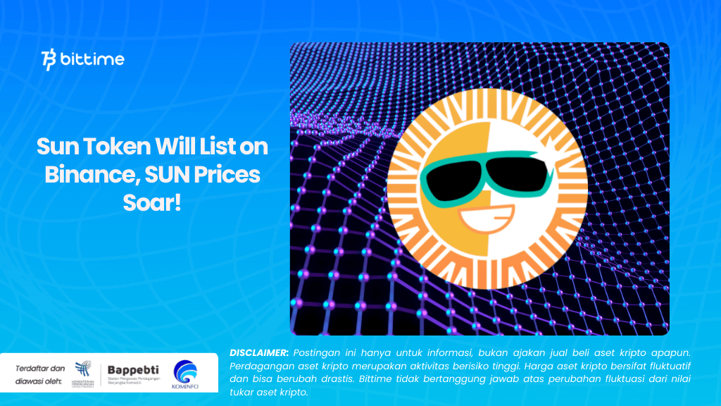 Sun Token Will List on Binance, SUN Prices Soar!