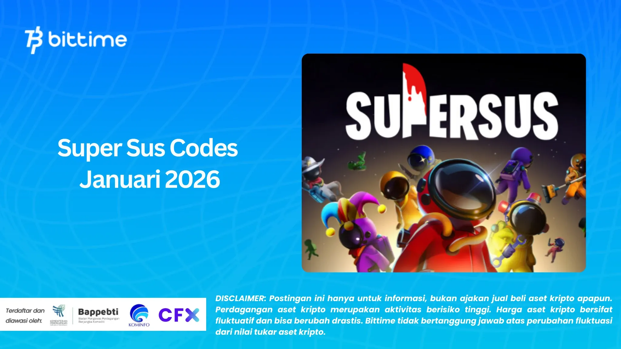 Super Sus Codes Januari 2026
