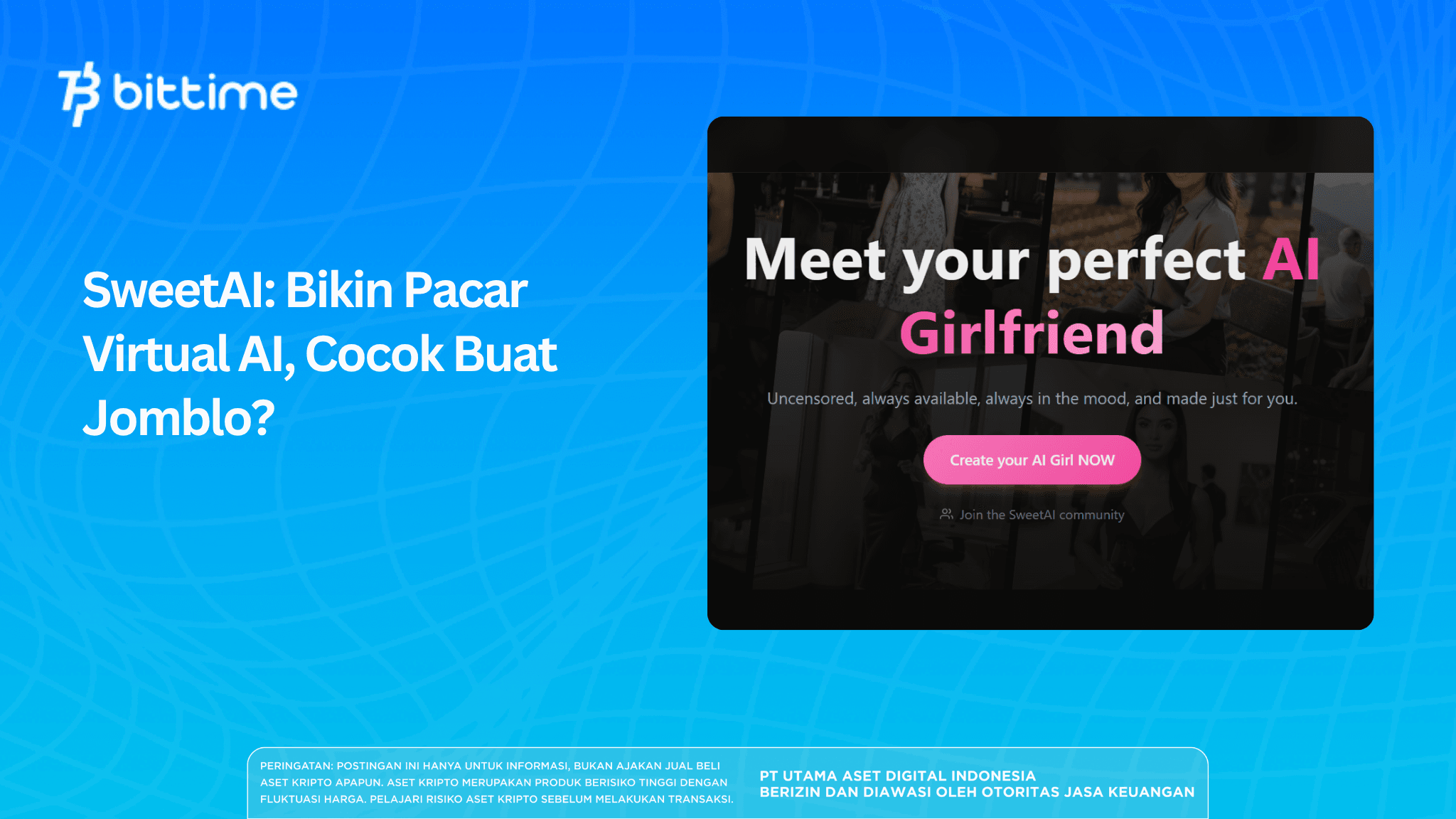 SweetAI: Bikin Pacar Virtual AI, Cocok Buat Jomblo?