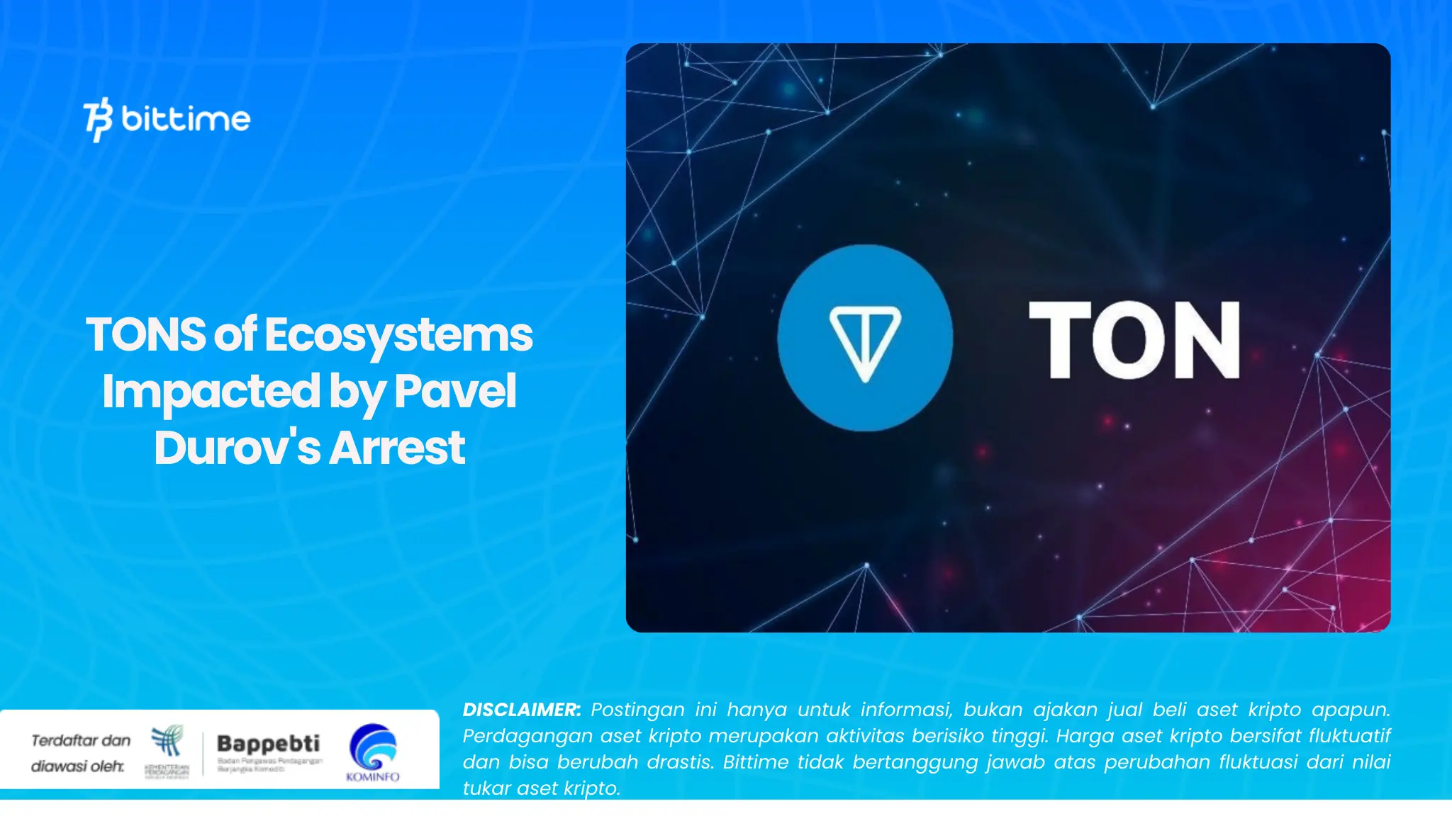 TONS of Ecosystems Impacted by Pavel Durov's Arrest.webp