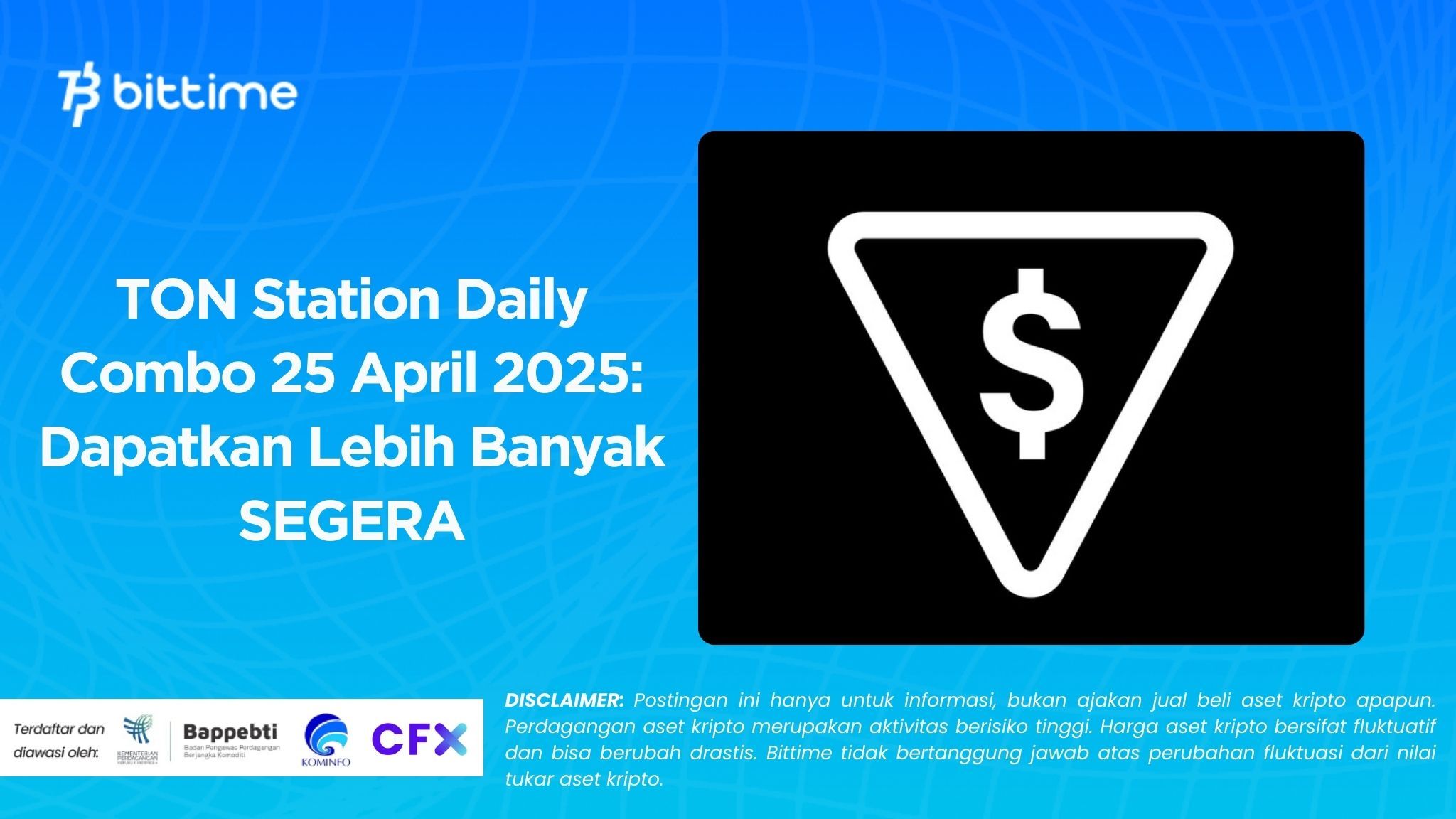 TON Station Daily Combo 25 April 2025: Dapatkan Lebih Banyak SEGERA
