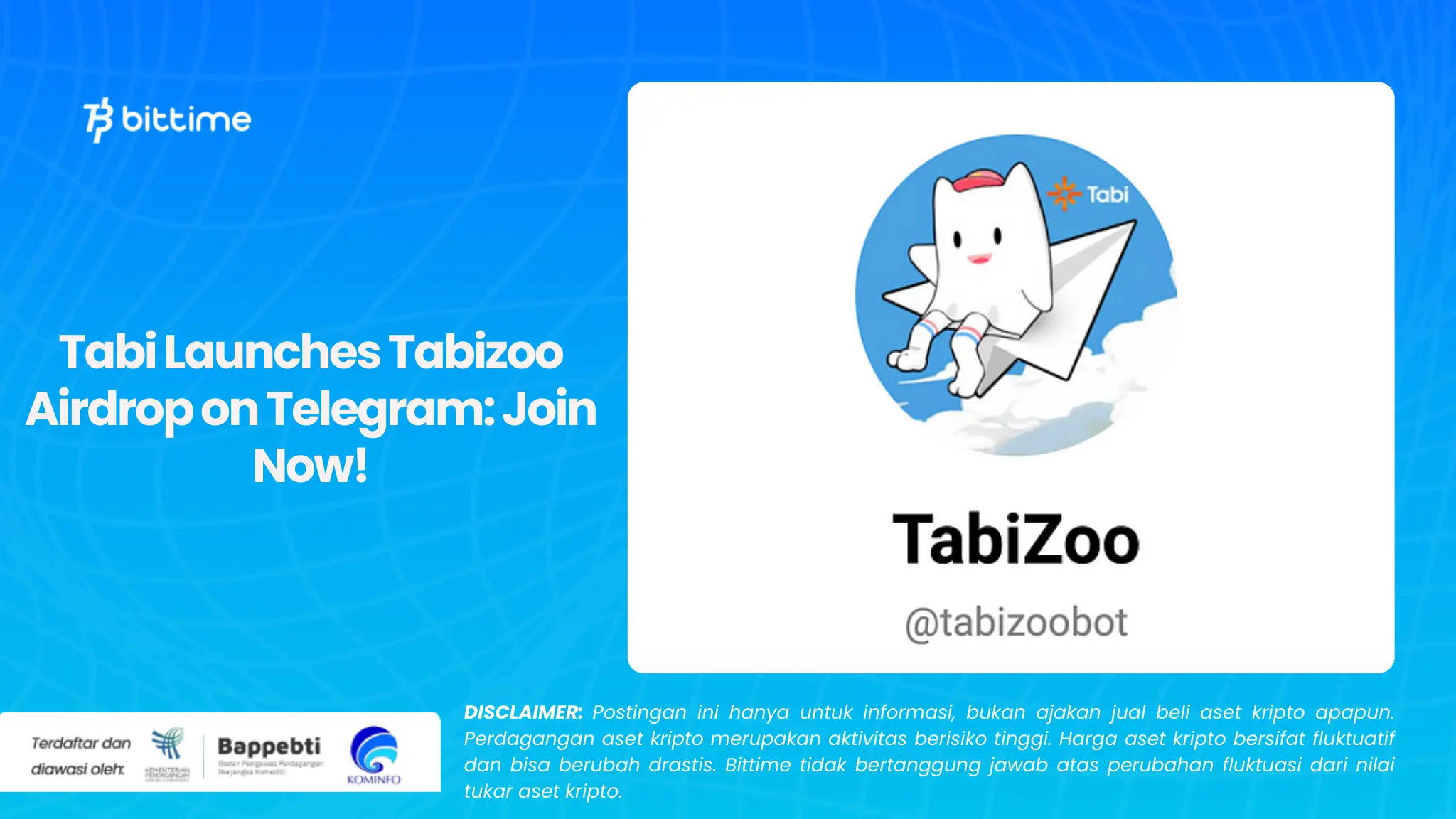 Tabi Luncurkan Airdrop Tabizoo di Telegram Bergabung Sekarang! (1) (1).webp