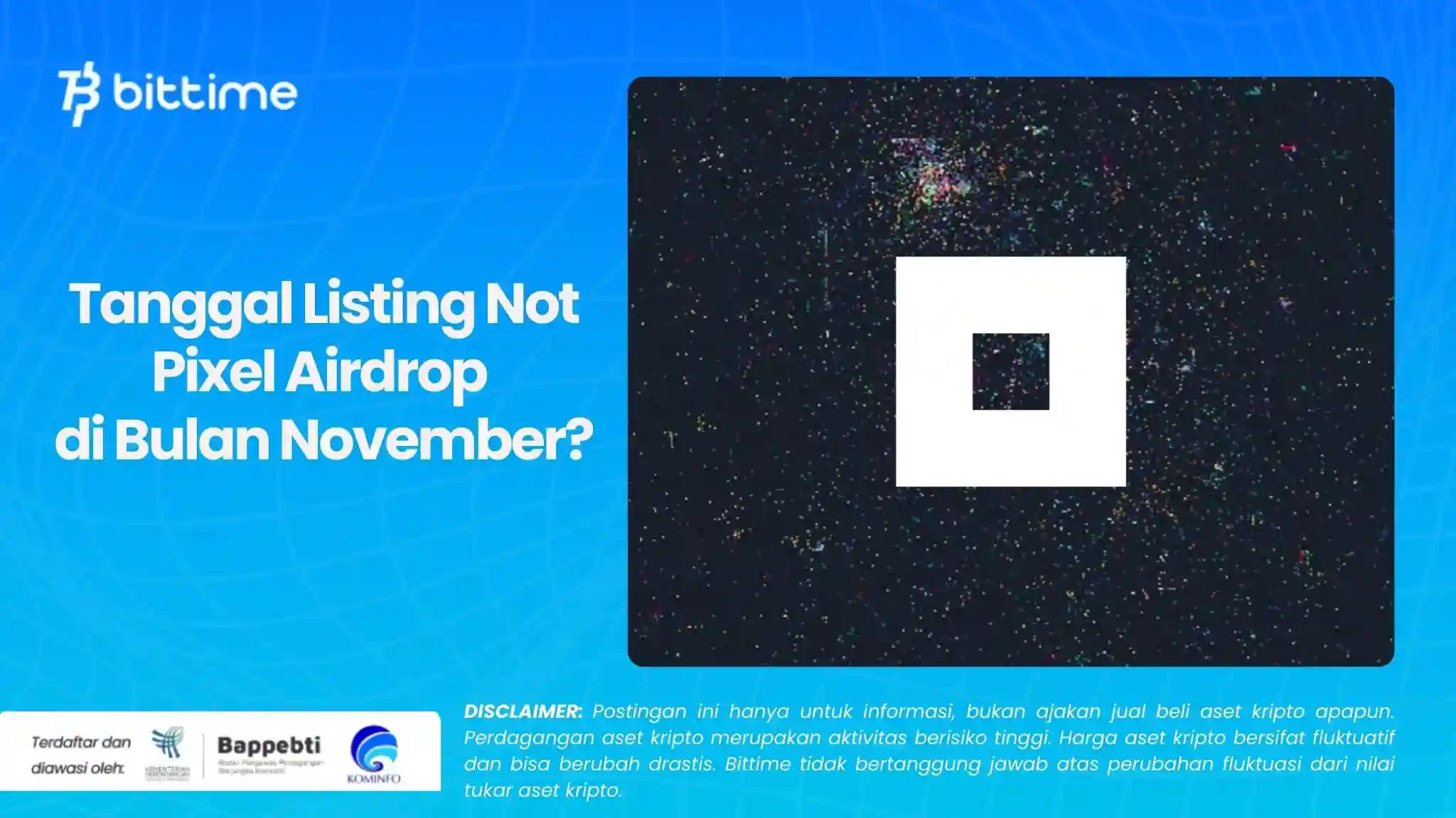 Tanggal Listing Not Pixel Airdrop di Bulan November.webp