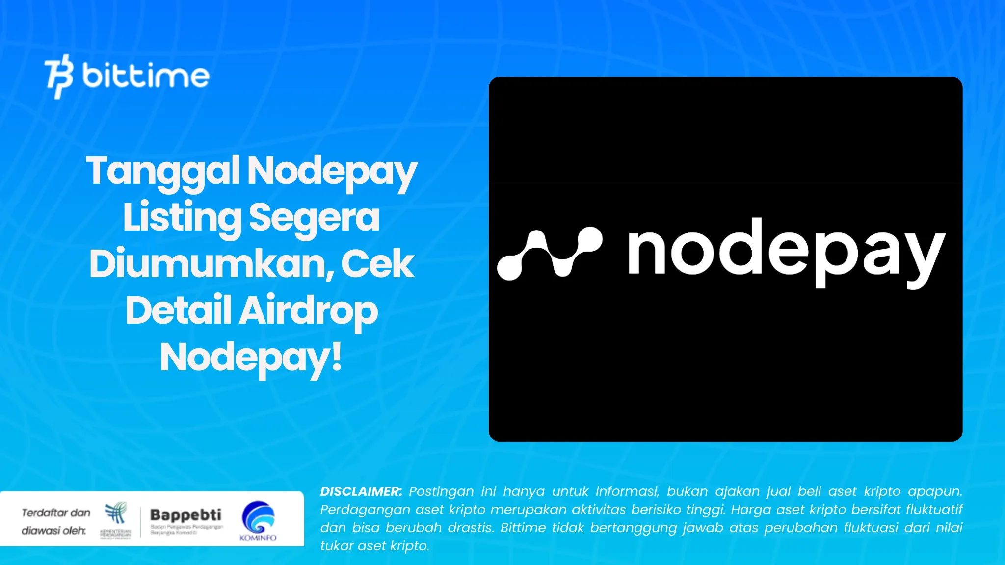 Tanggal Nodepay Listing