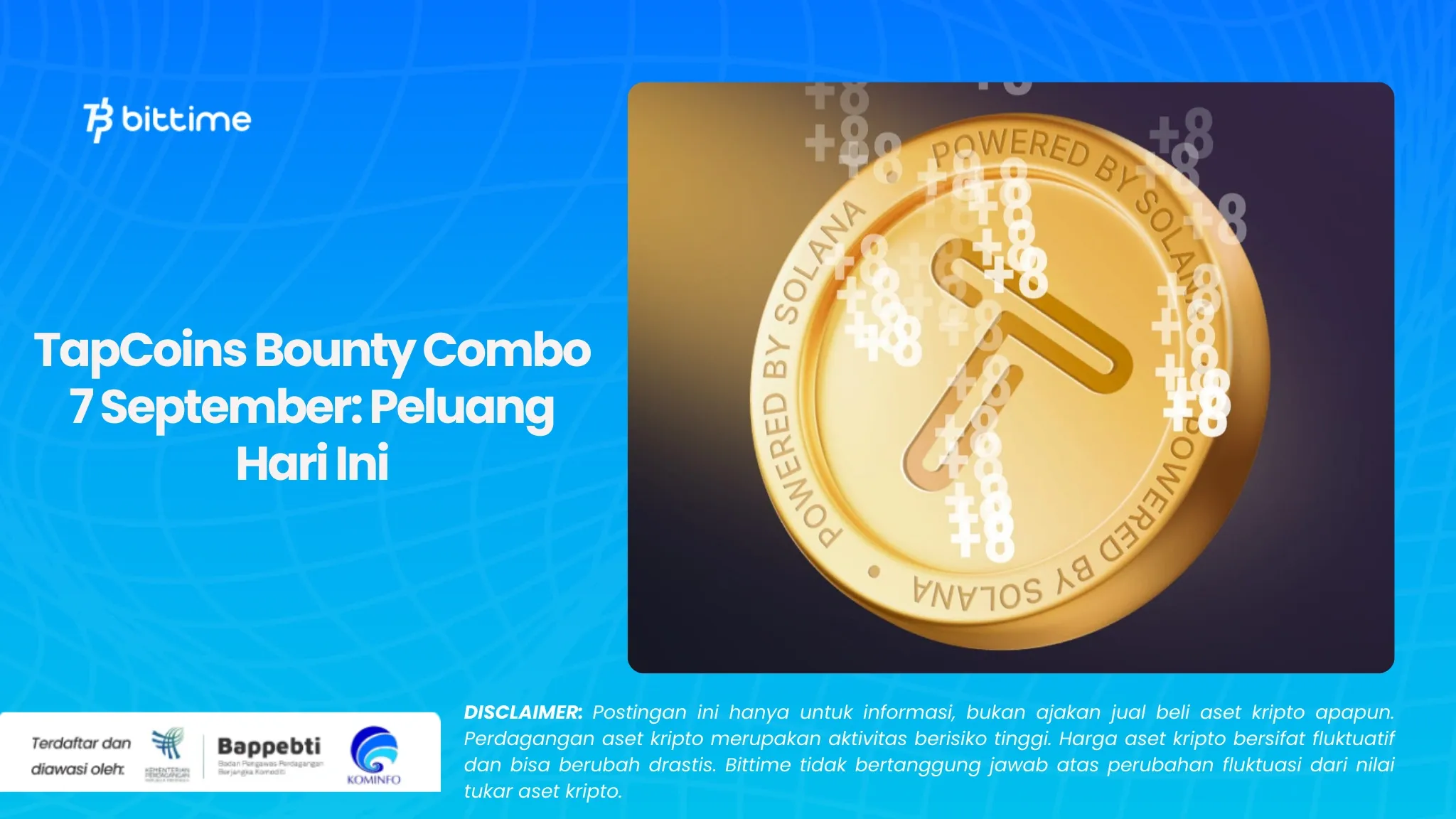 TapCoins Bounty Combo 7 September Peluang Hari Ini.