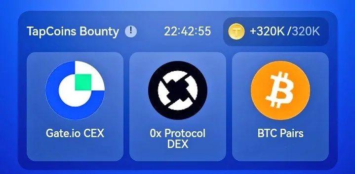 TapCoins Combo Daily Bounty 01 August 2024
