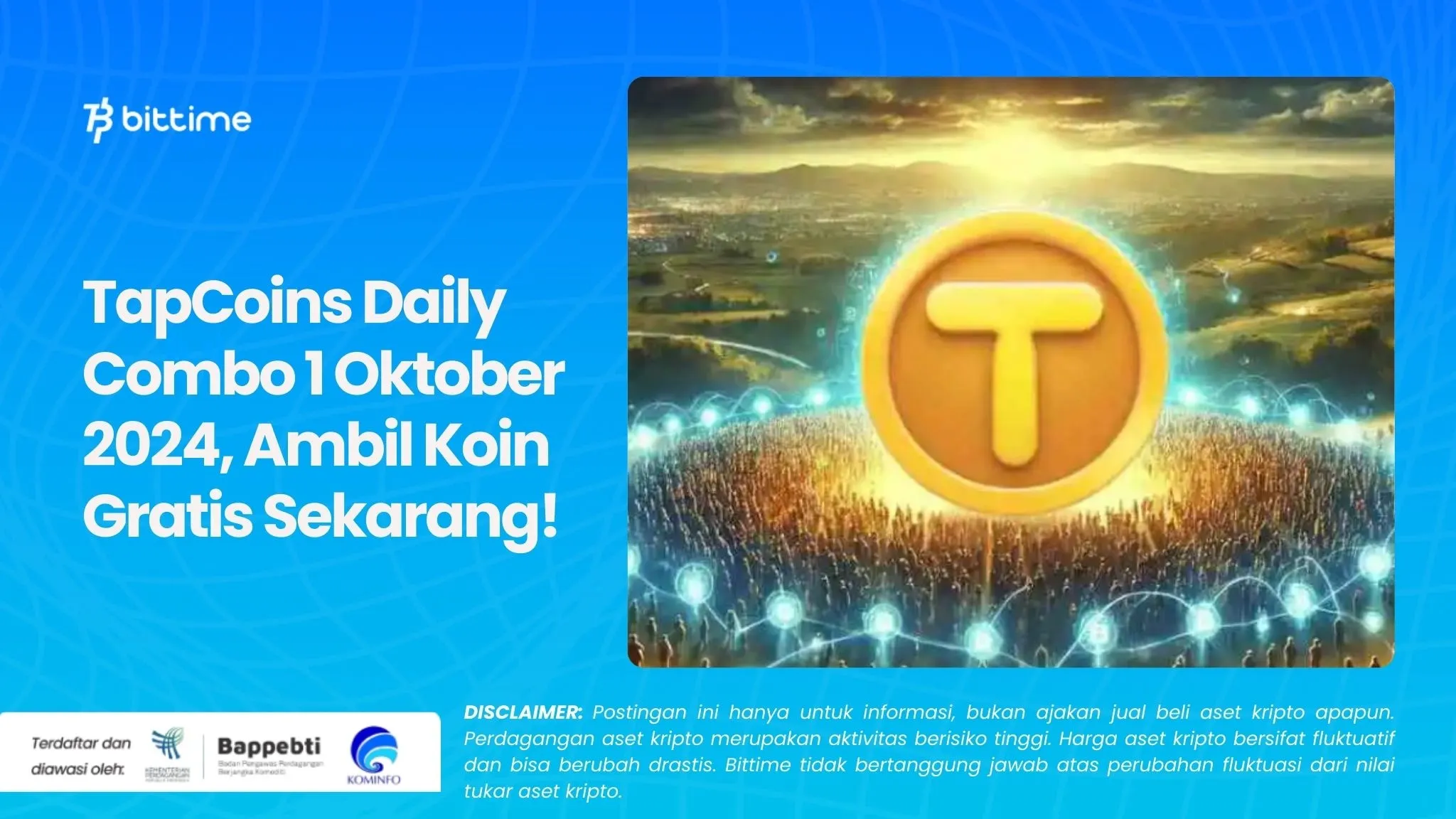 TapCoins Daily Combo 1 Oktober 2024, Ambil Koin Gratis Sekarang!.webp