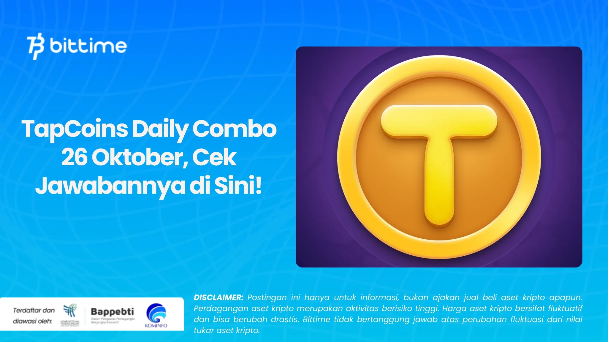 TapCoins Daily Combo 26 Oktober, Cek Jawabannya di Sini!.webp