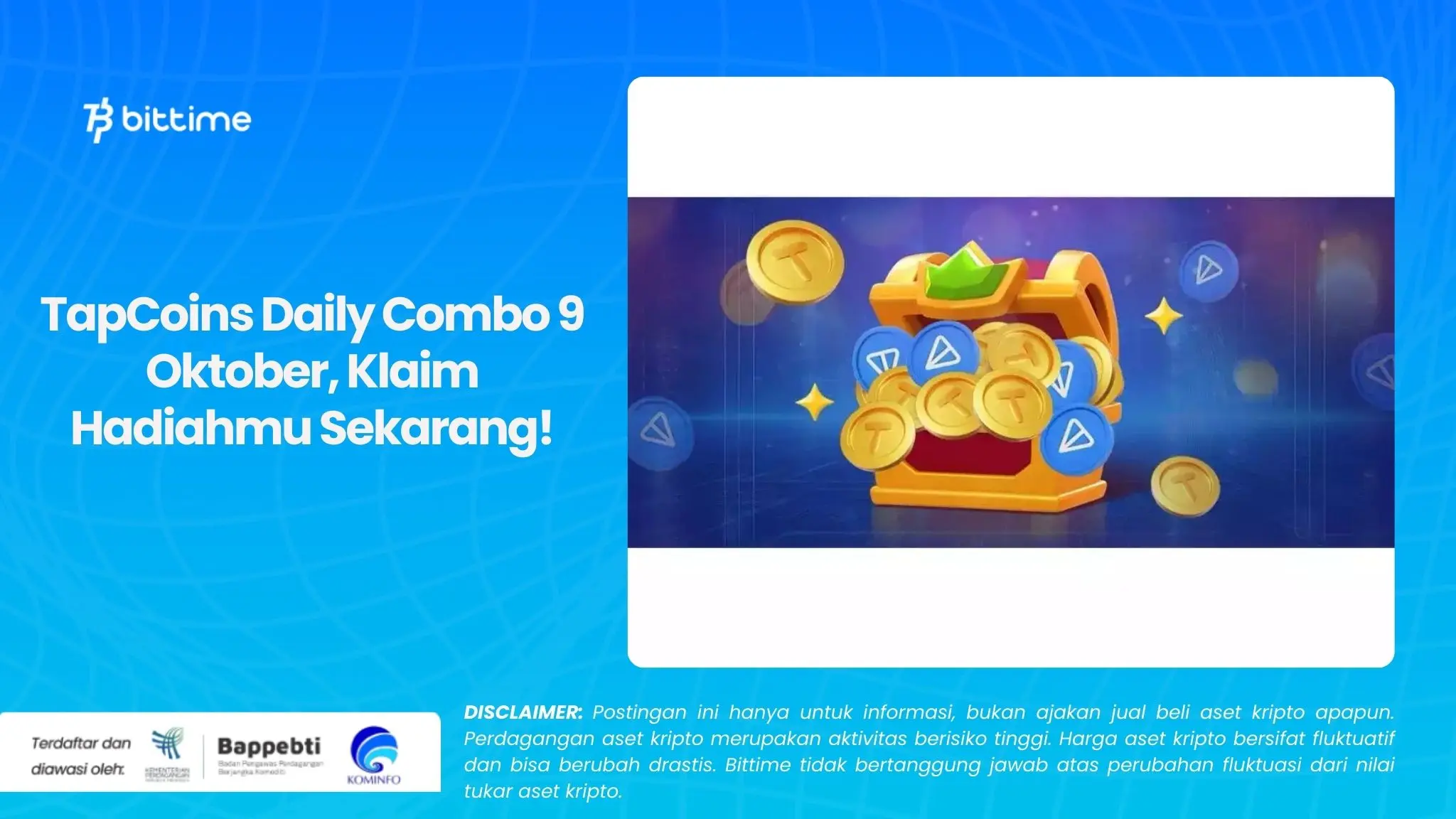 TapCoins Daily Combo 9 Oktober, Klaim Hadiahmu Sekarang!