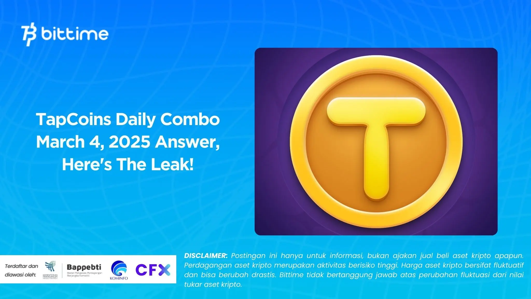TapCoins Daily Combo March 4, 2025 Answer, Here's The Leak!
