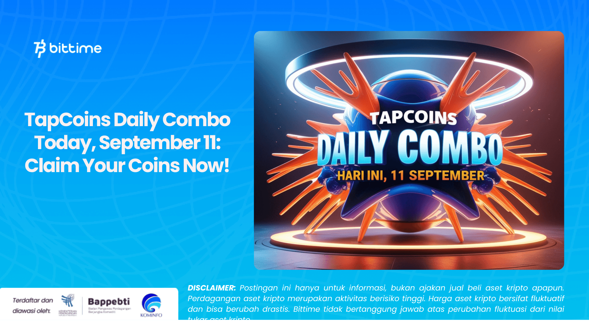 TapCoins Daily Combo Today, September 11 Claim Your Coins Now!.png