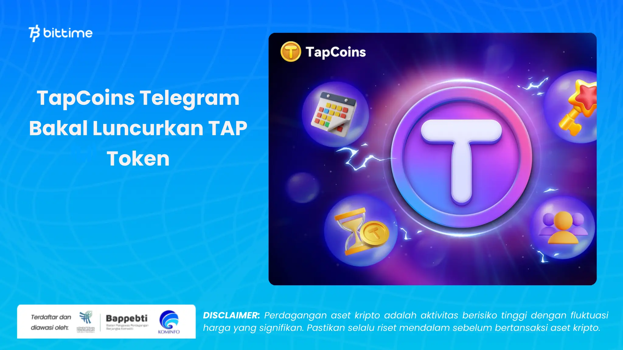 TapCoins Luncurkan TAP Token - Bittime